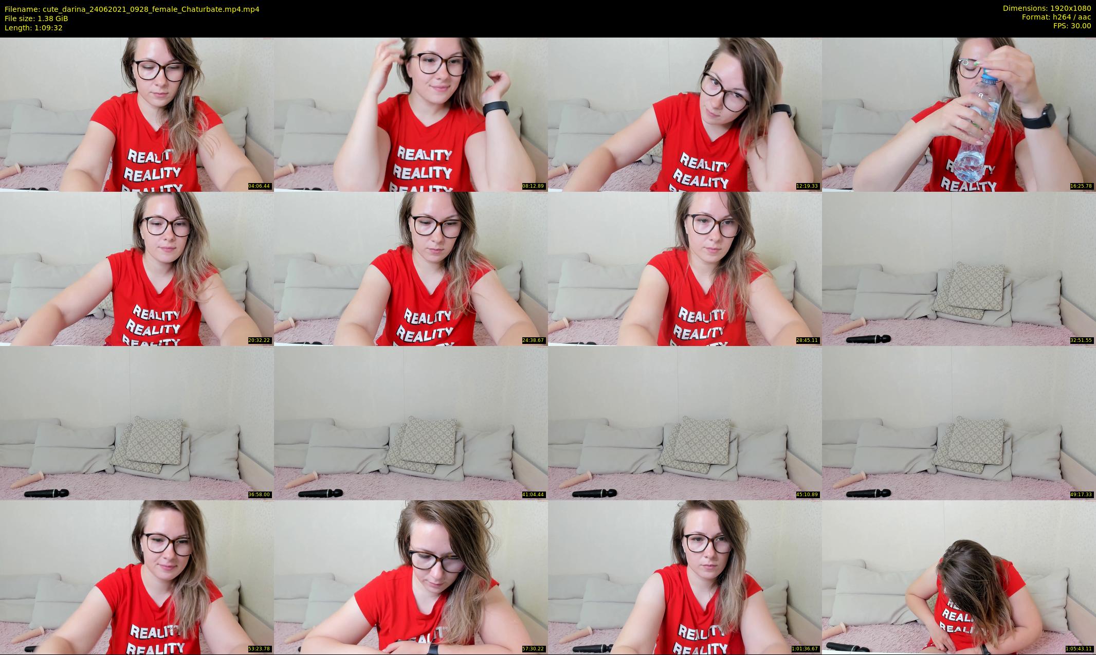 cute_darina — 70 minute Chaturbate female cam show recording, 1080p, Jun 24, 2021