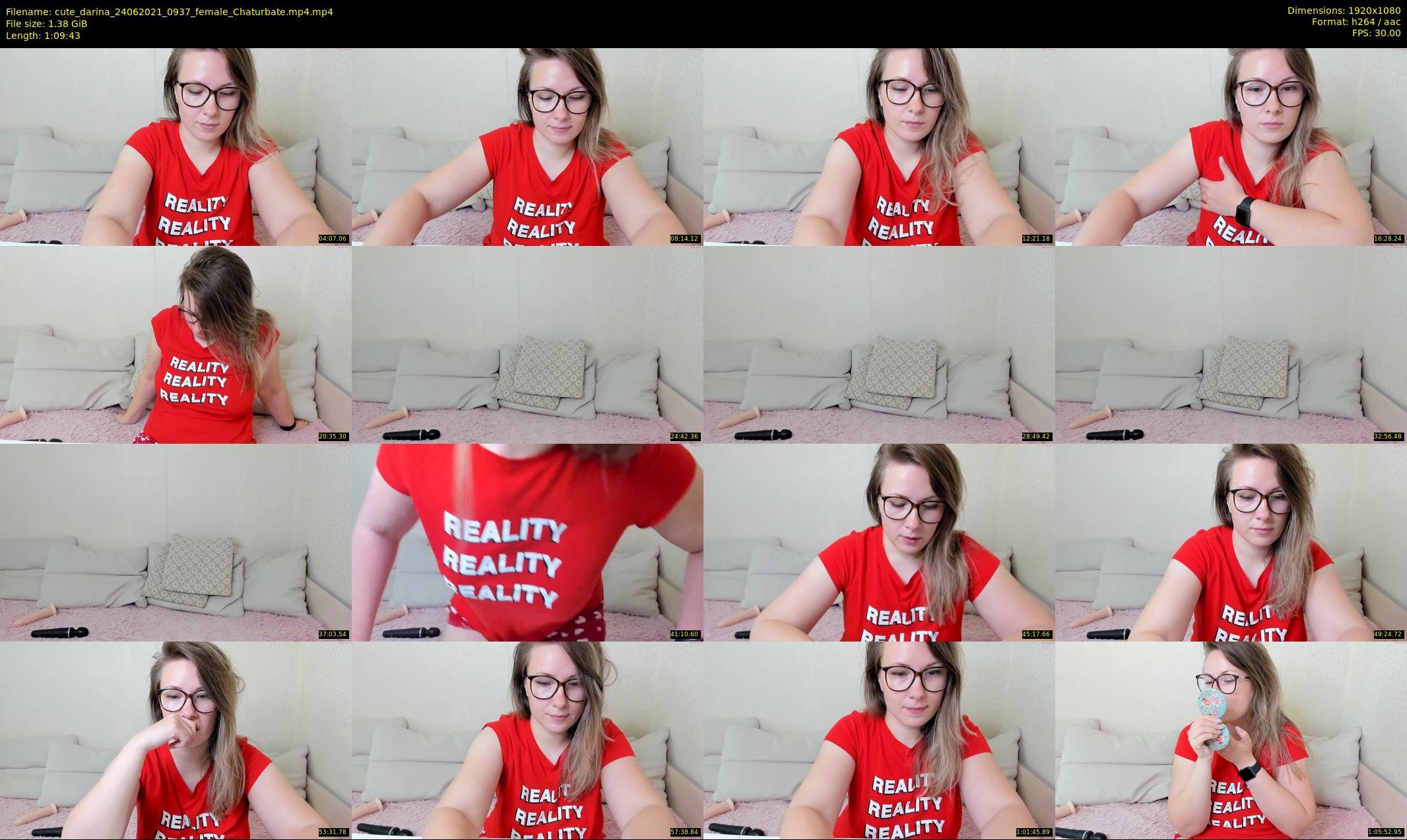 cute_darina — 70 minute Chaturbate female cam show recording, 1080p, Jun 24, 2021