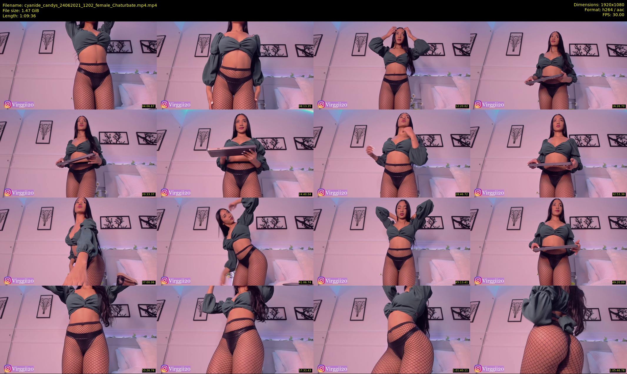 cyanide_candys — 70 minute Chaturbate female cam show recording, 1080p, Jun 24, 2021