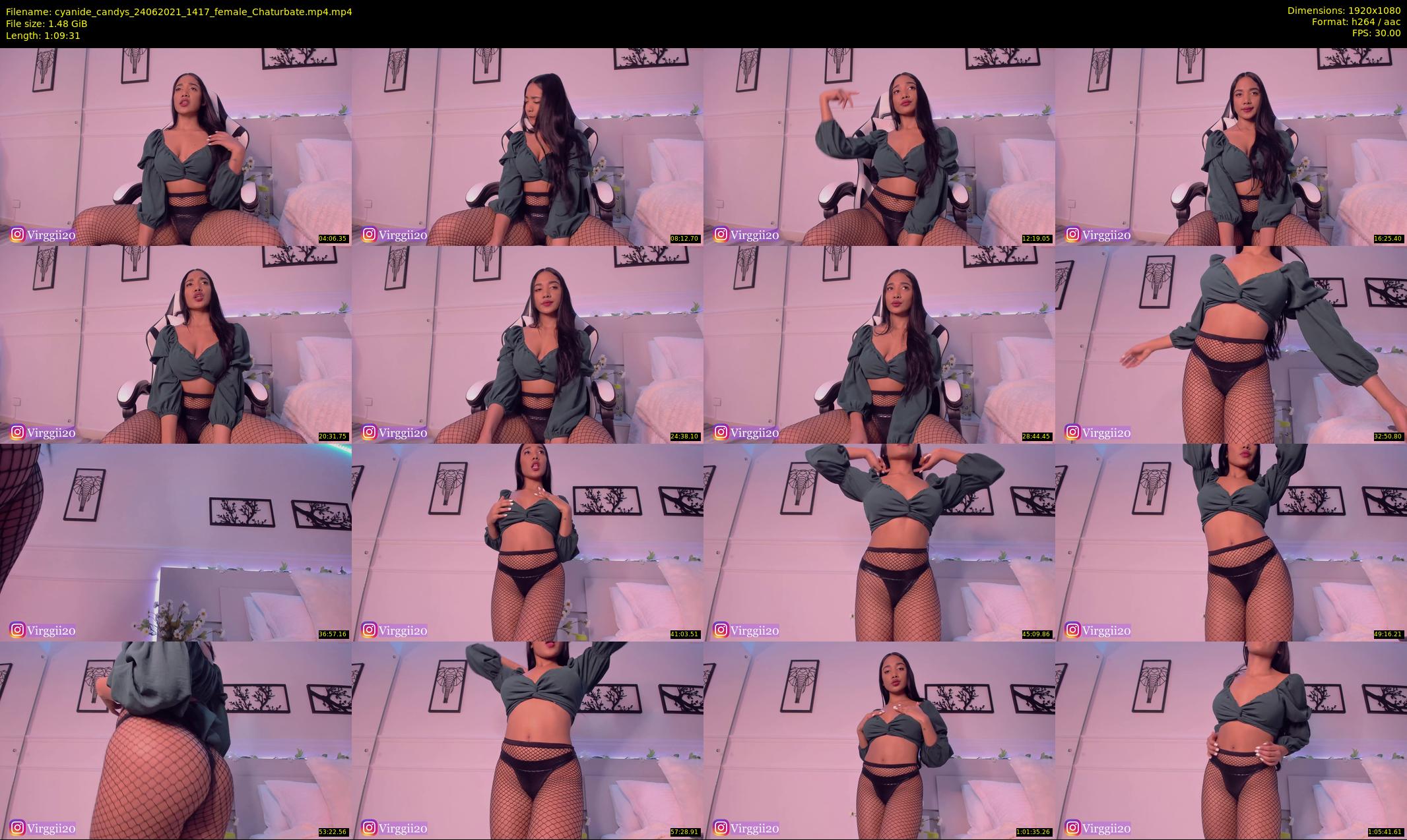 cyanide_candys — 70 minute Chaturbate female cam show recording, 1080p, Jun 24, 2021
