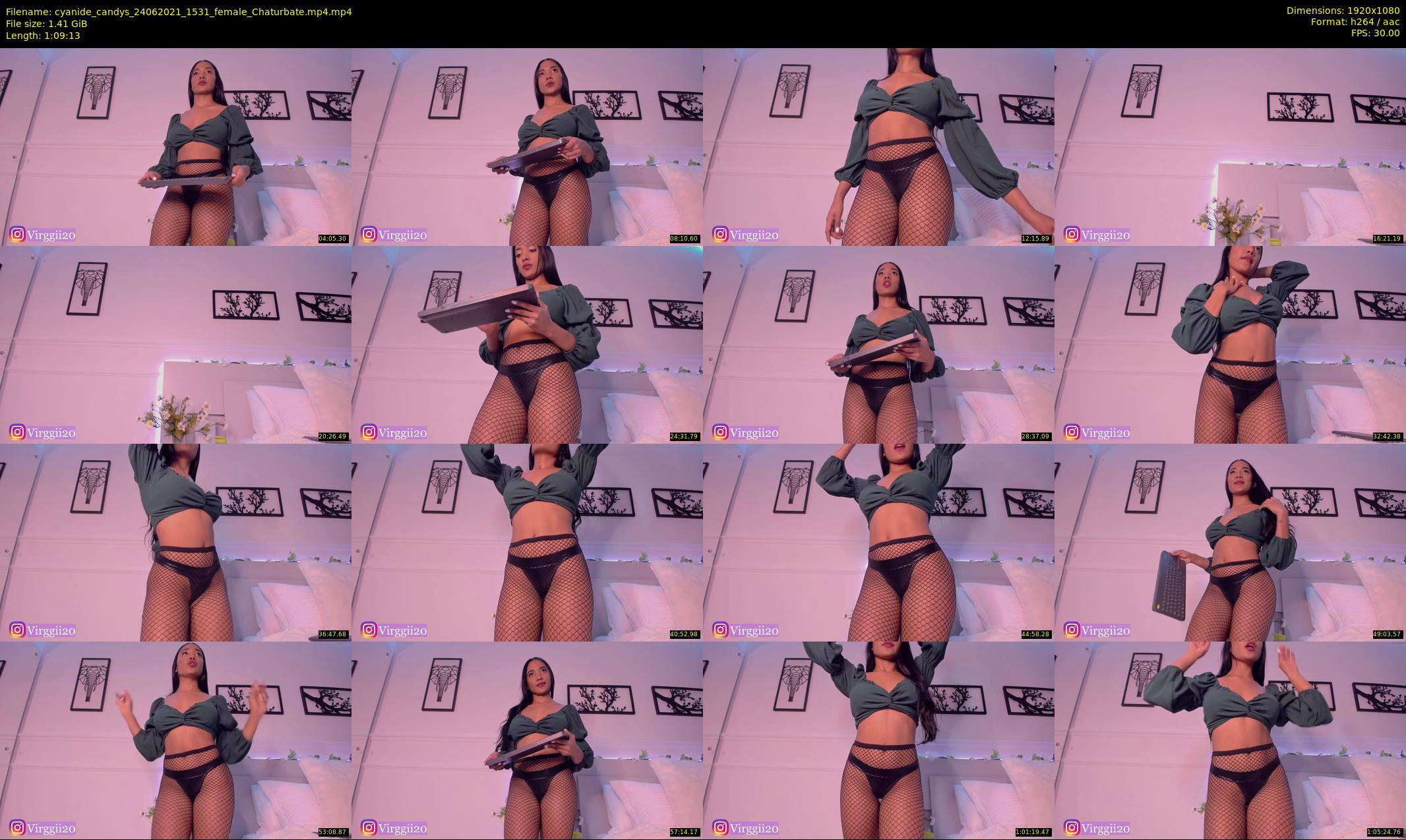 cyanide_candys — 70 minute Chaturbate female cam show recording, 1080p, Jun 24, 2021