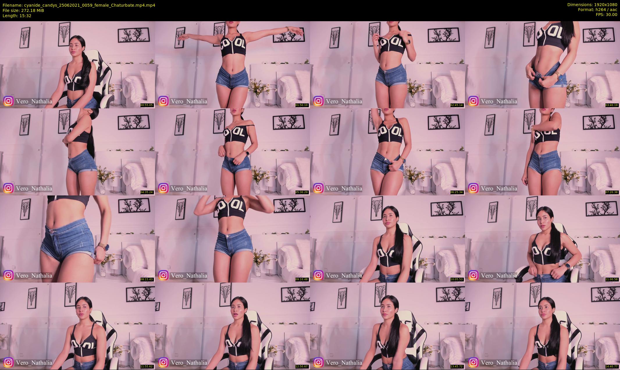 cyanide_candys — 16 minute Chaturbate female cam show recording, 1080p, Jun 25, 2021