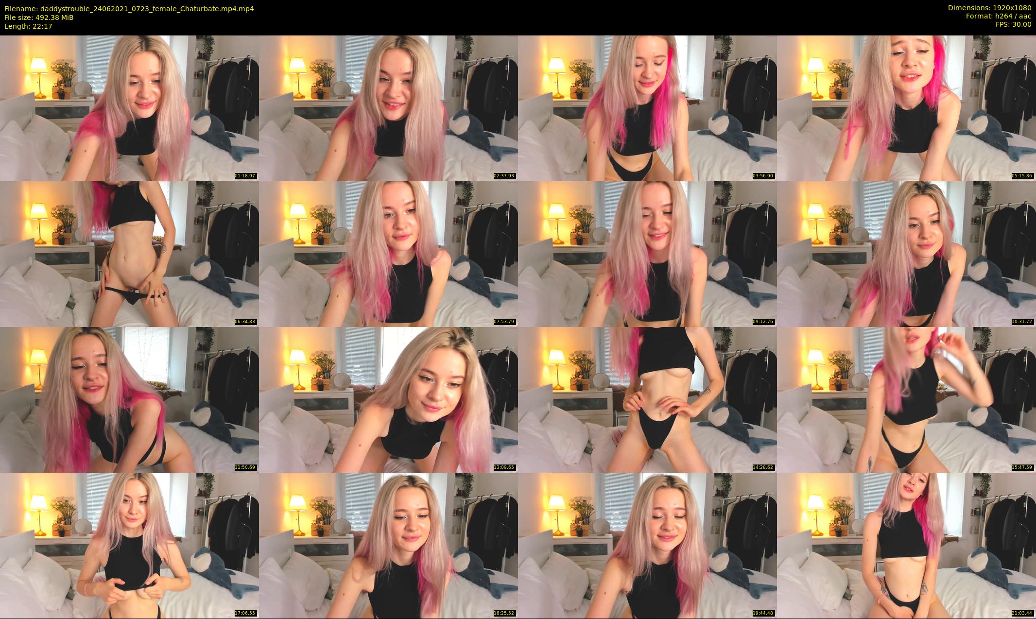 daddystrouble — 23 minute Chaturbate female cam show recording, 1080p, Jun 24, 2021