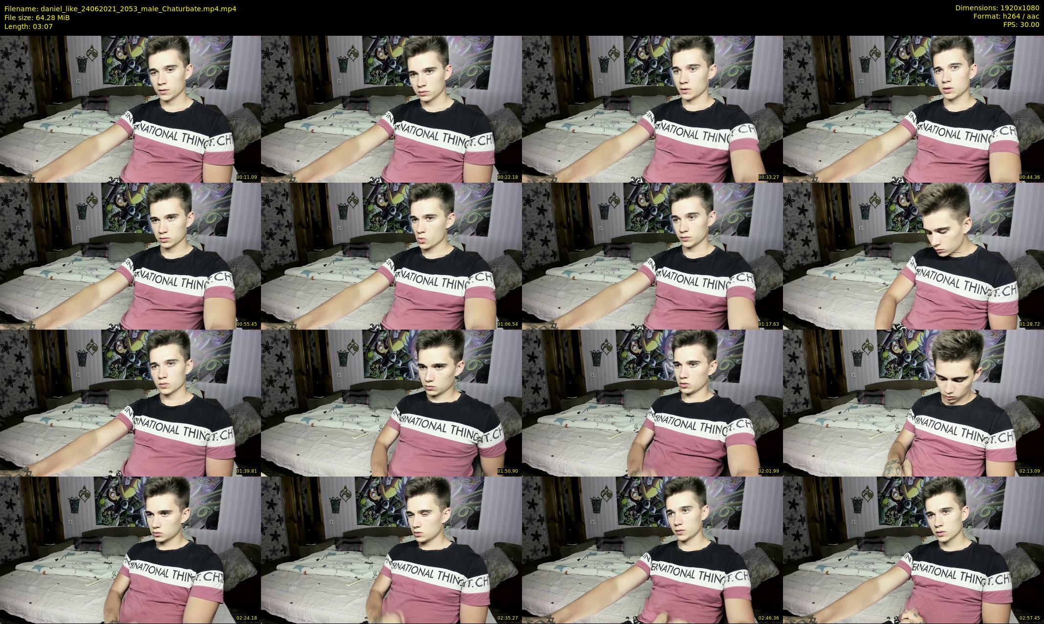 daniel_like — 4 minute Chaturbate male cam show recording, 1080p, Jun 24, 2021