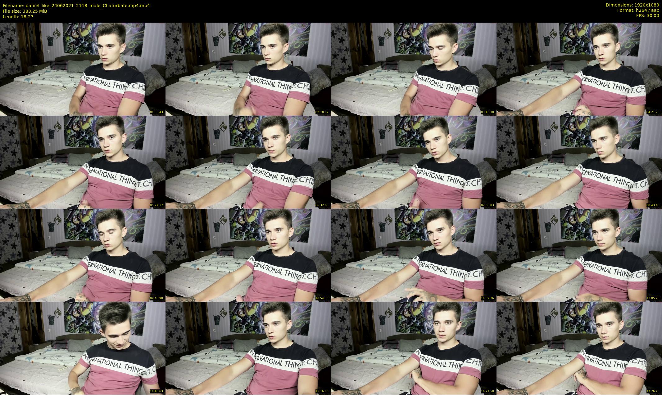 daniel_like — 19 minute Chaturbate male cam show recording, 1080p, Jun 24, 2021