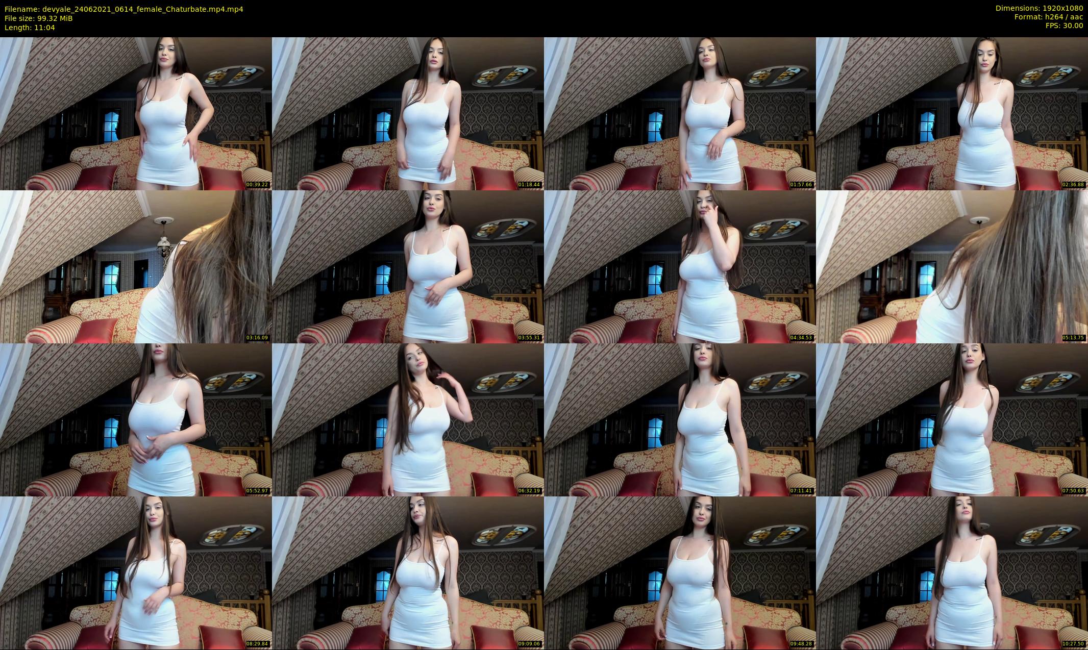 devyale — 12 minute Chaturbate female cam show recording, 1080p, Jun 24, 2021
