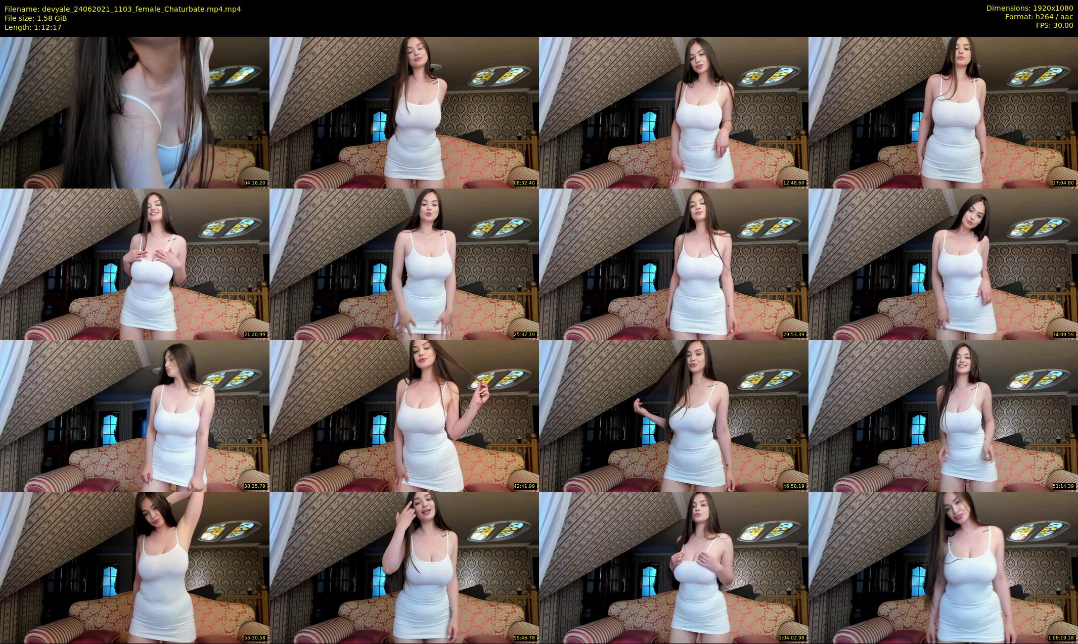 devyale — 73 minute Chaturbate female cam show recording, 1080p, Jun 24, 2021