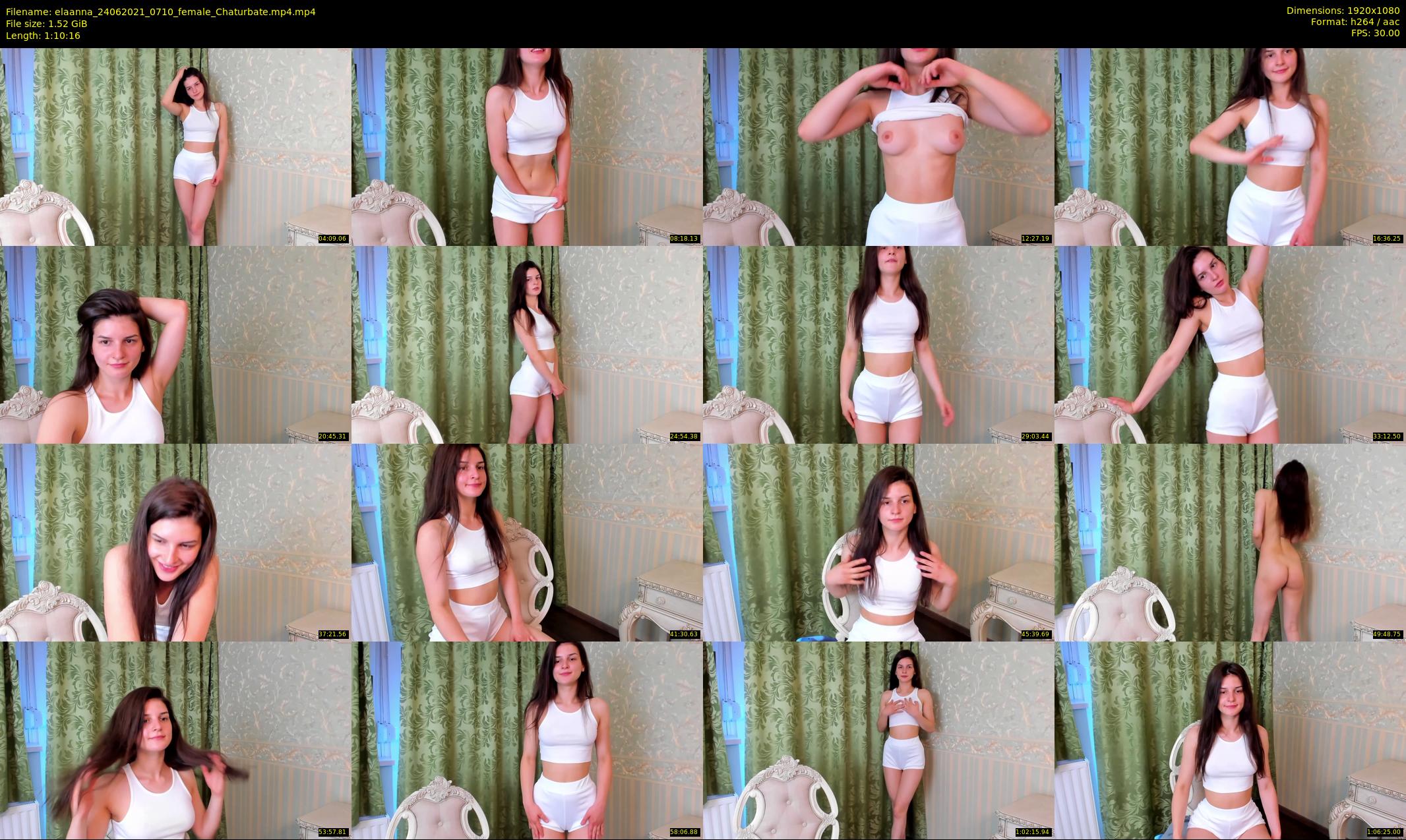elaanna — 71 minute Chaturbate female cam show recording, 1080p, Jun 24, 2021