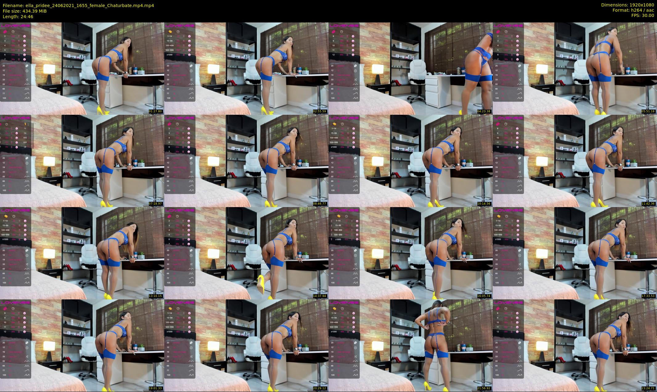 ella_pridee — 25 minute Chaturbate female cam show recording, 1080p, Jun 24, 2021