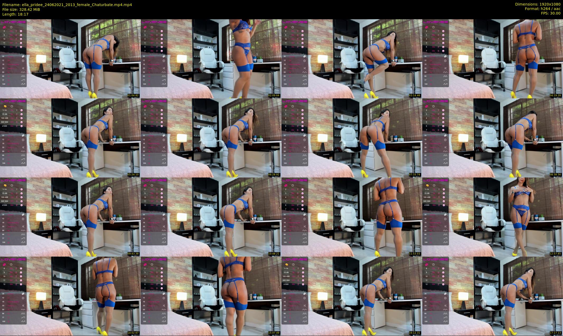 ella_pridee — 19 minute Chaturbate female cam show recording, 1080p, Jun 24, 2021