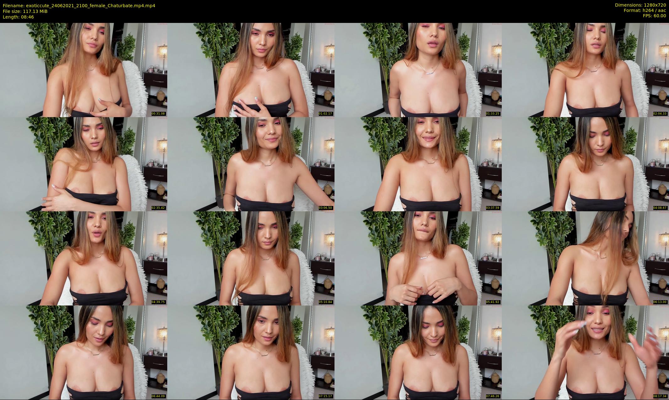 exoticcute — 9 minute Chaturbate female cam show recording, 720p, Jun 24, 2021