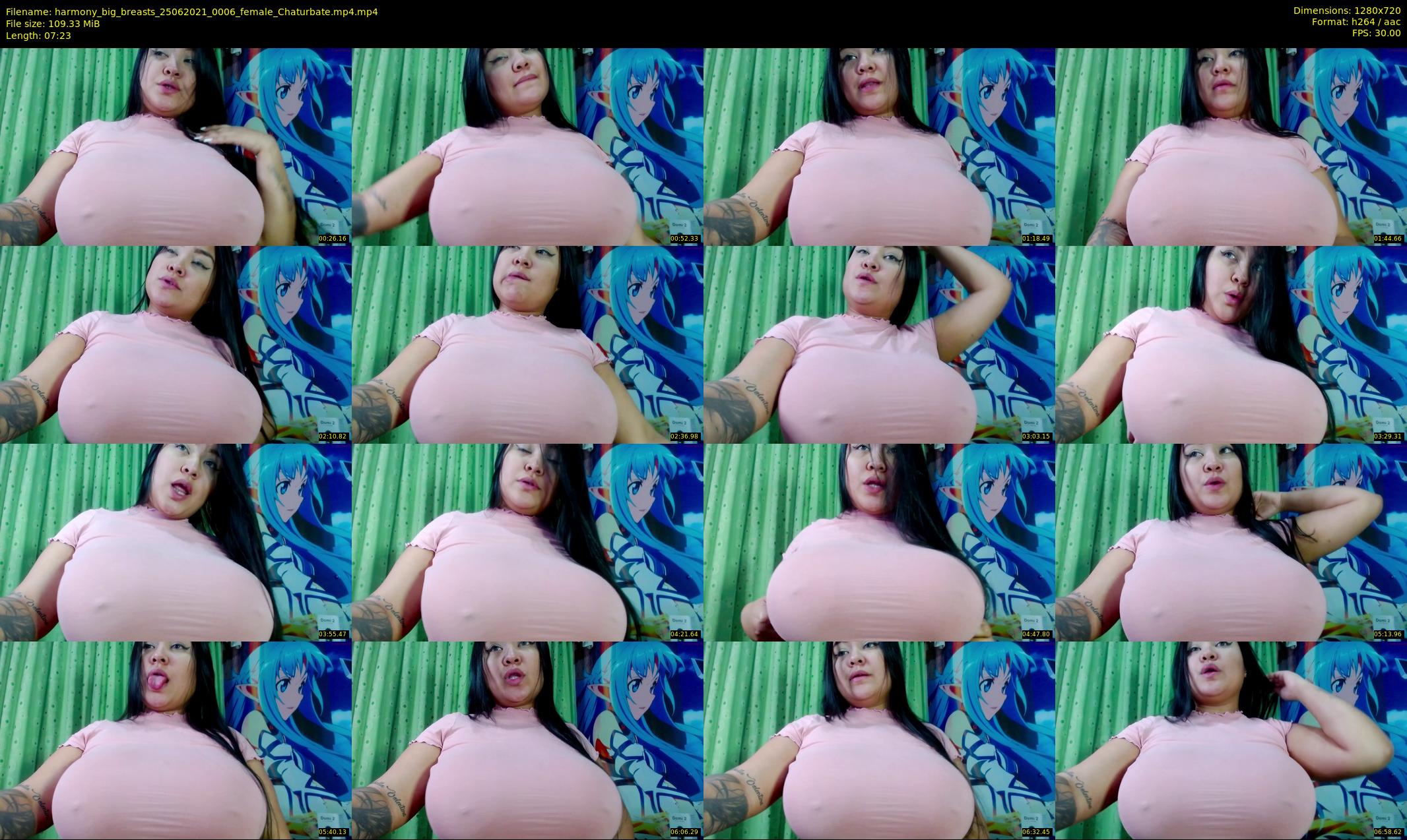 harmony_big_breasts — 8 minute Chaturbate female cam show recording, 720p, Jun 25, 2021