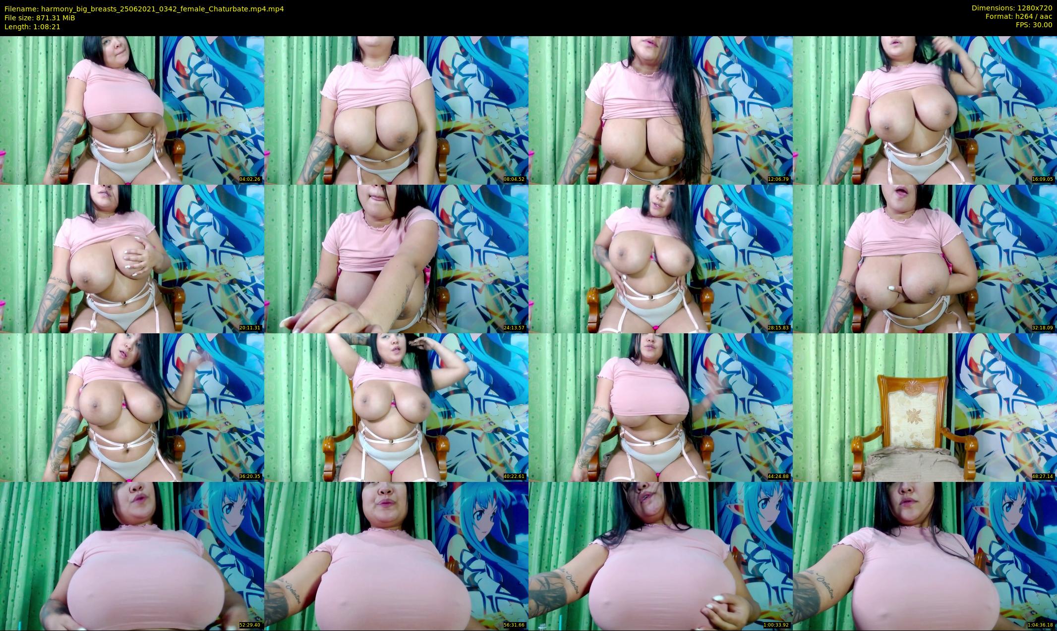 harmony_big_breasts — 69 minute Chaturbate female cam show recording, 720p, Jun 25, 2021