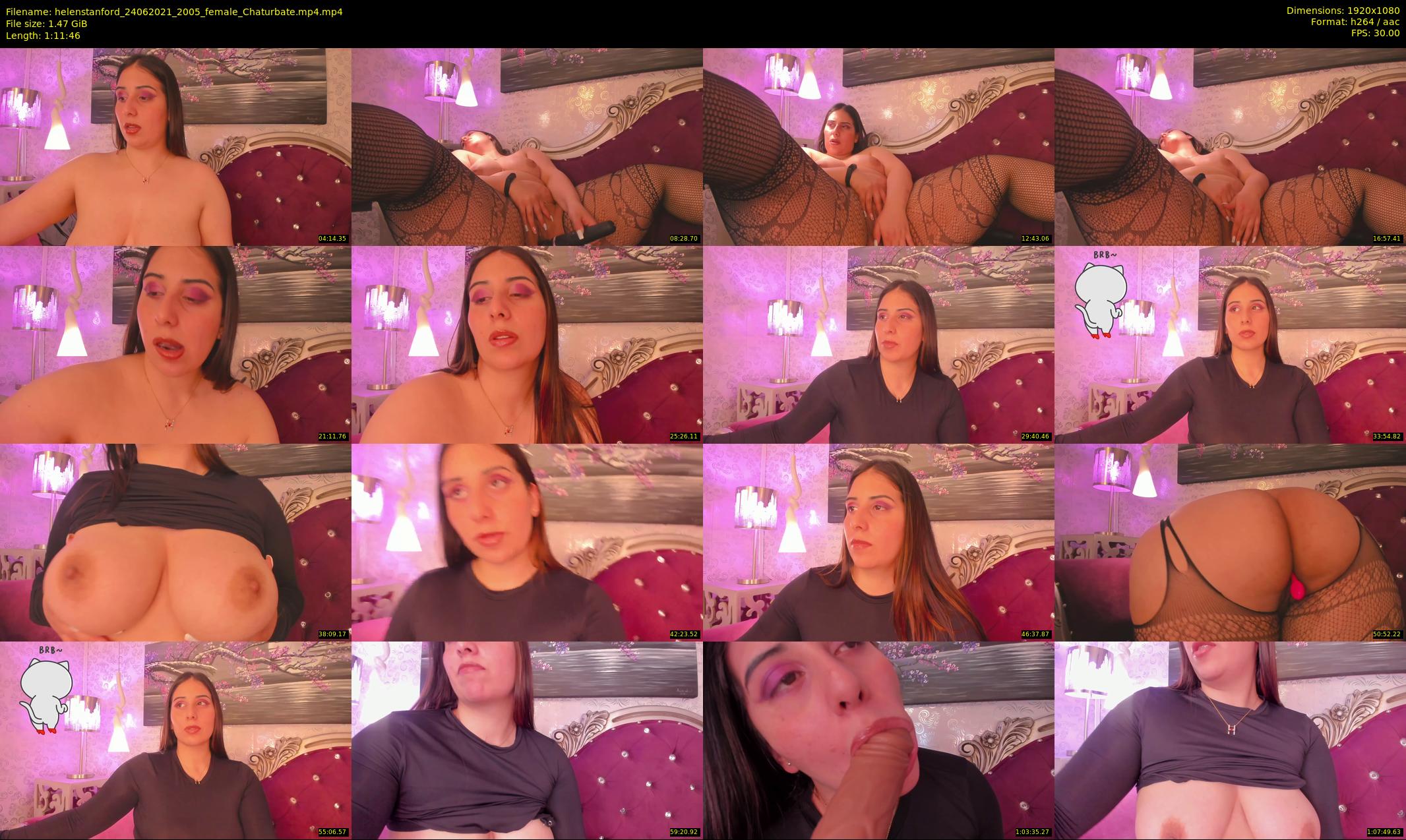 helenstanford — 72 minute Chaturbate female cam show recording, 1080p, Jun 24, 2021
