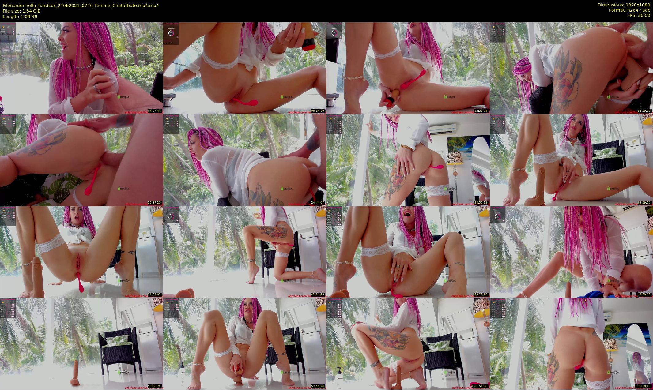 hella_hardcor — 70 minute Chaturbate female cam show recording, 1080p, Jun 24, 2021