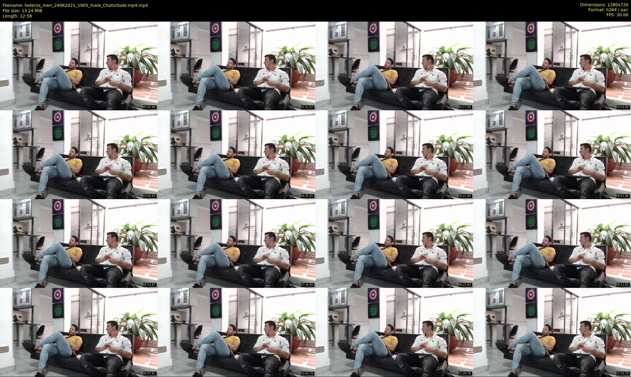 heteros_men — 13 minute Chaturbate male cam show recording, 720p, Jun 24, 2021