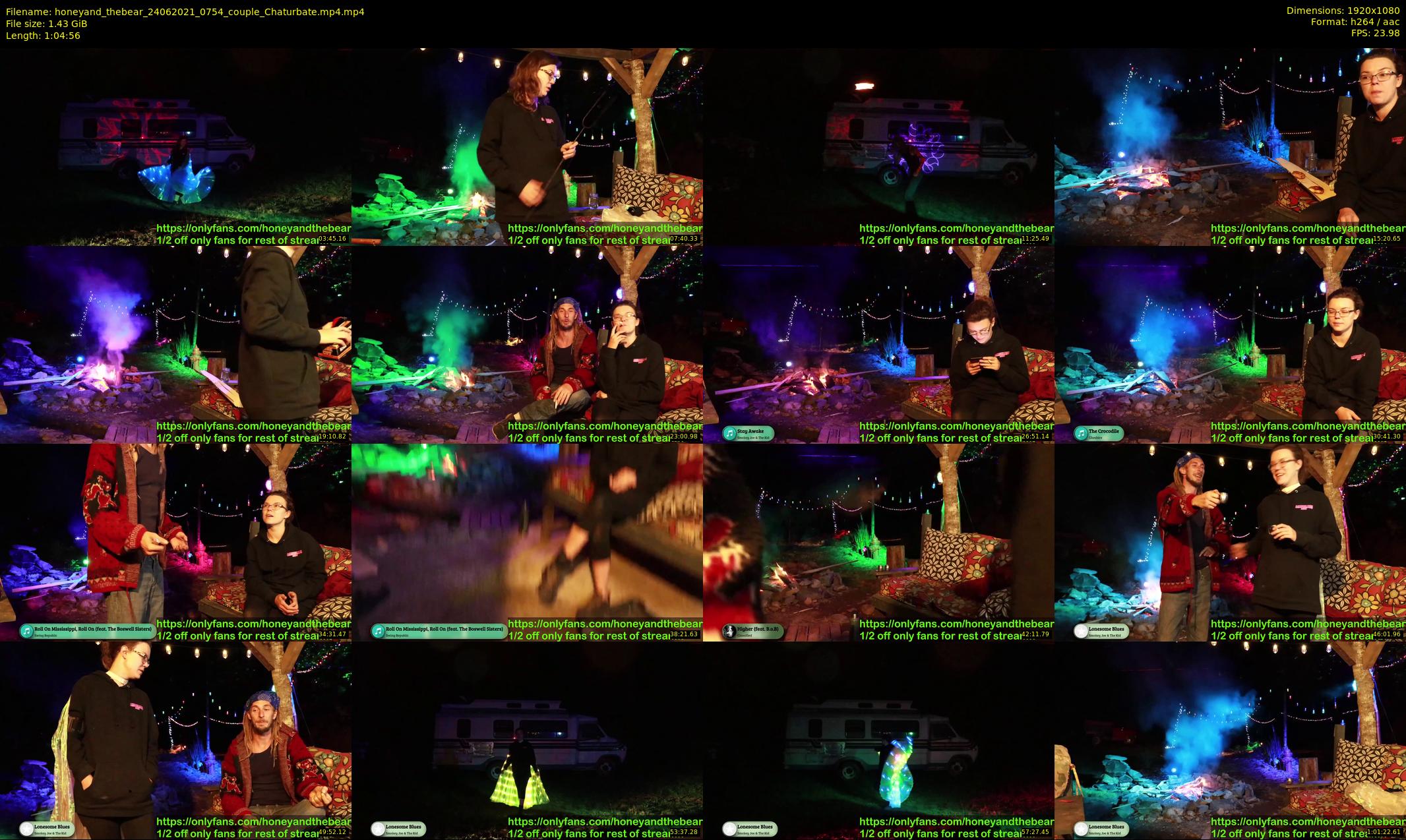 honeyand_thebear — 65 minute Chaturbate couple cam show recording, 1080p, Jun 24, 2021
