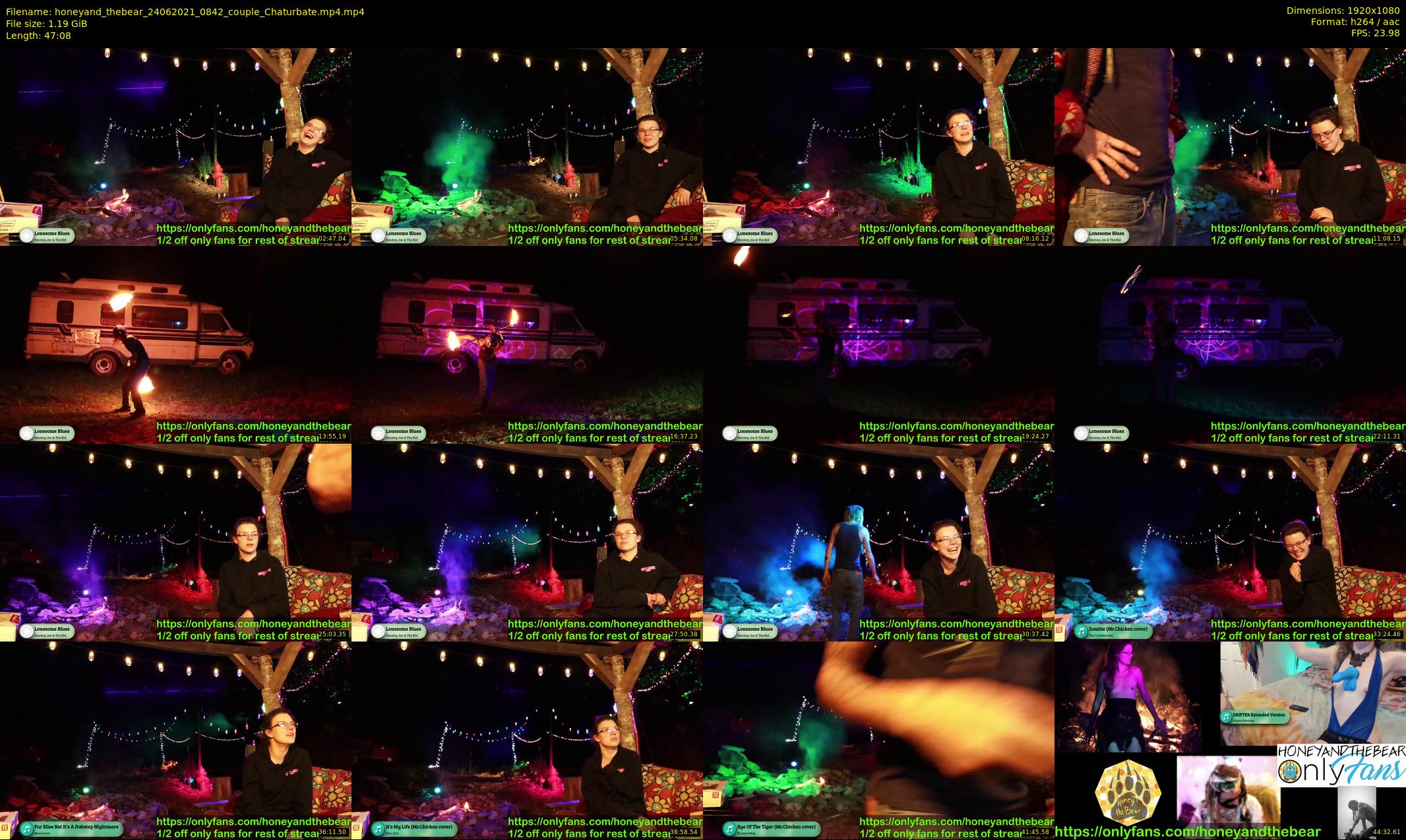 honeyand_thebear — 48 minute Chaturbate couple cam show recording, 1080p, Jun 24, 2021