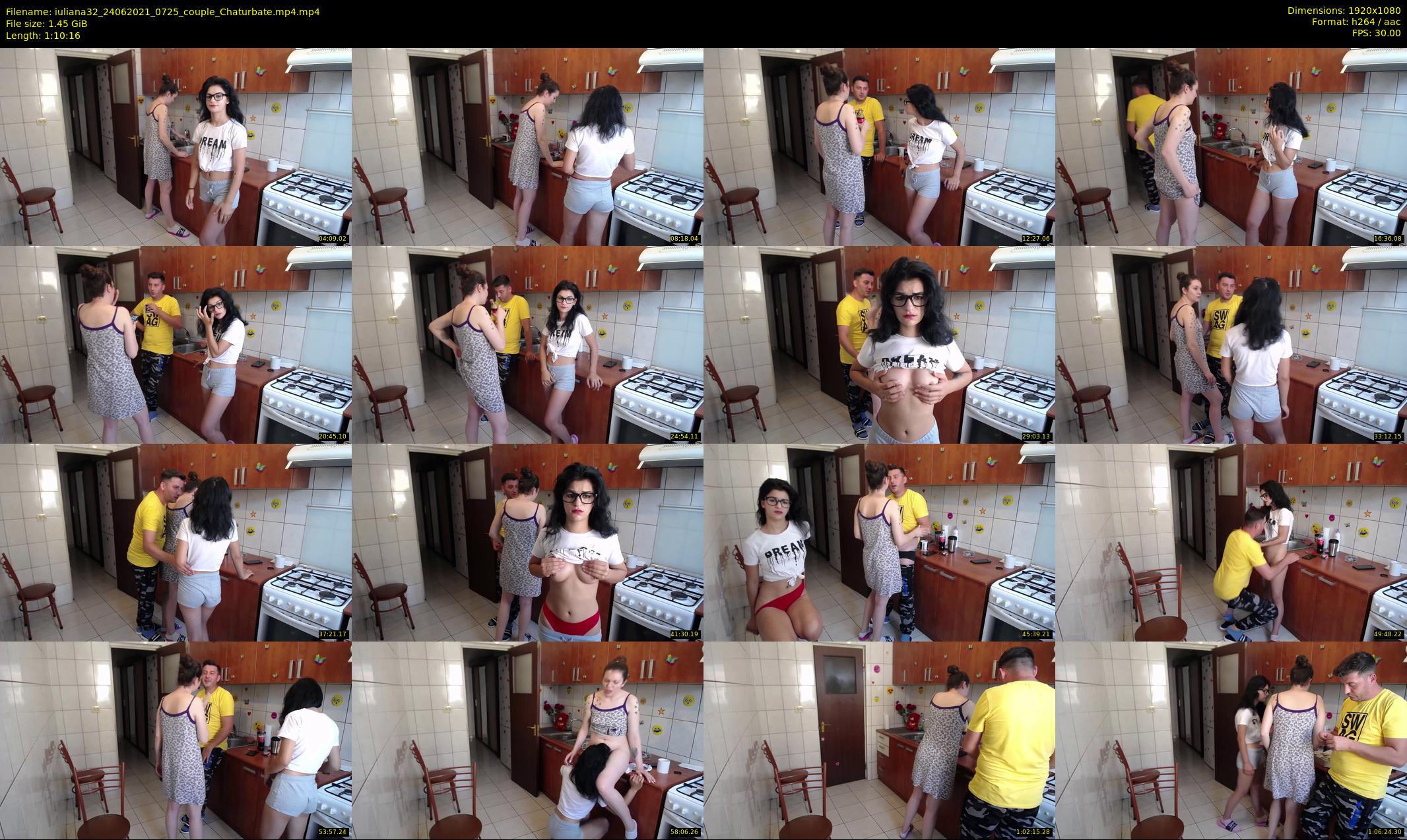 iuliana32 — 71 minute Chaturbate couple cam show recording, 1080p, Jun 24, 2021