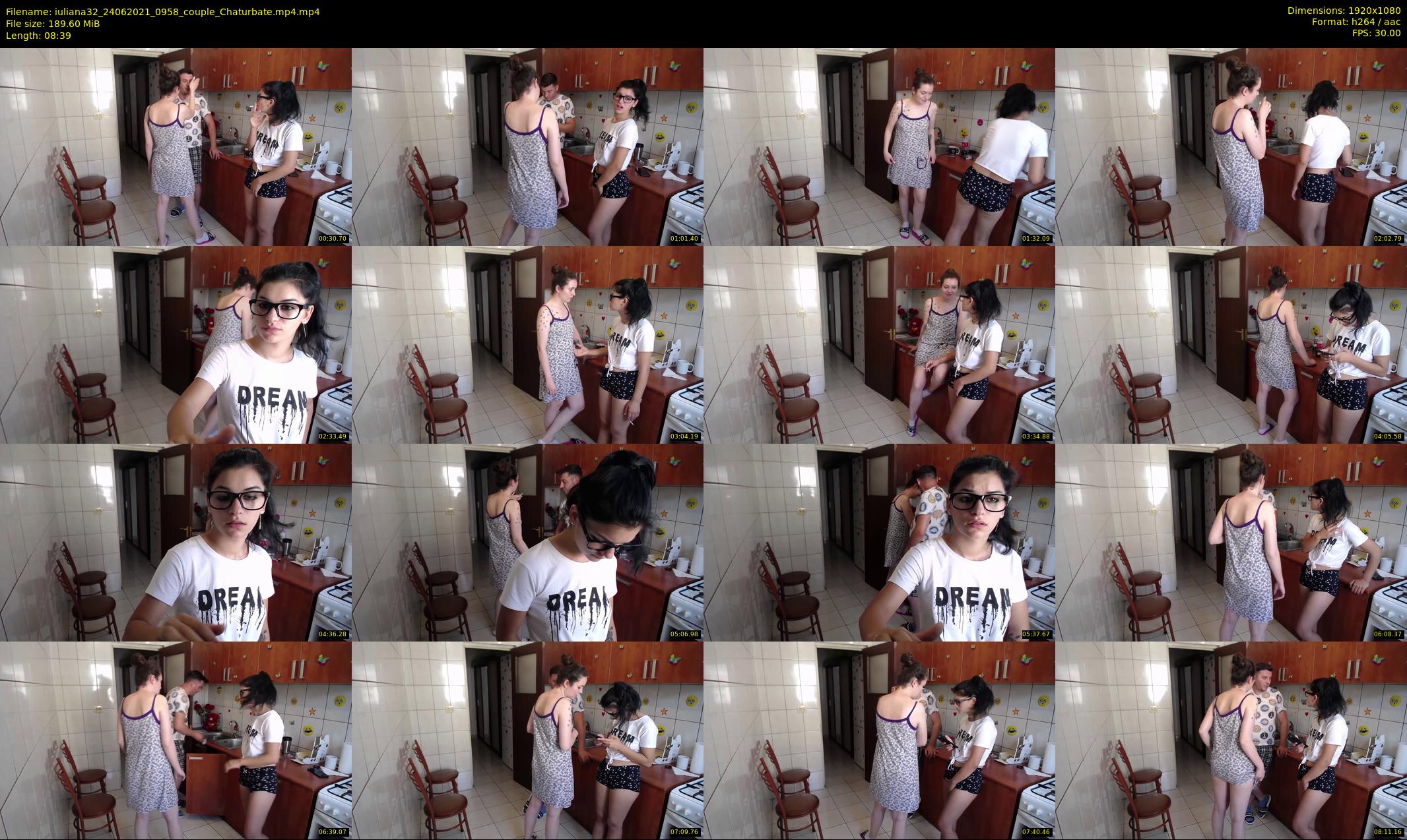 iuliana32 — 9 minute Chaturbate couple cam show recording, 1080p, Jun 24, 2021
