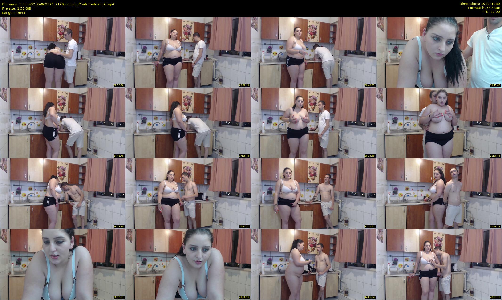 iuliana32 — 50 minute Chaturbate couple cam show recording, 1080p, Jun 24, 2021