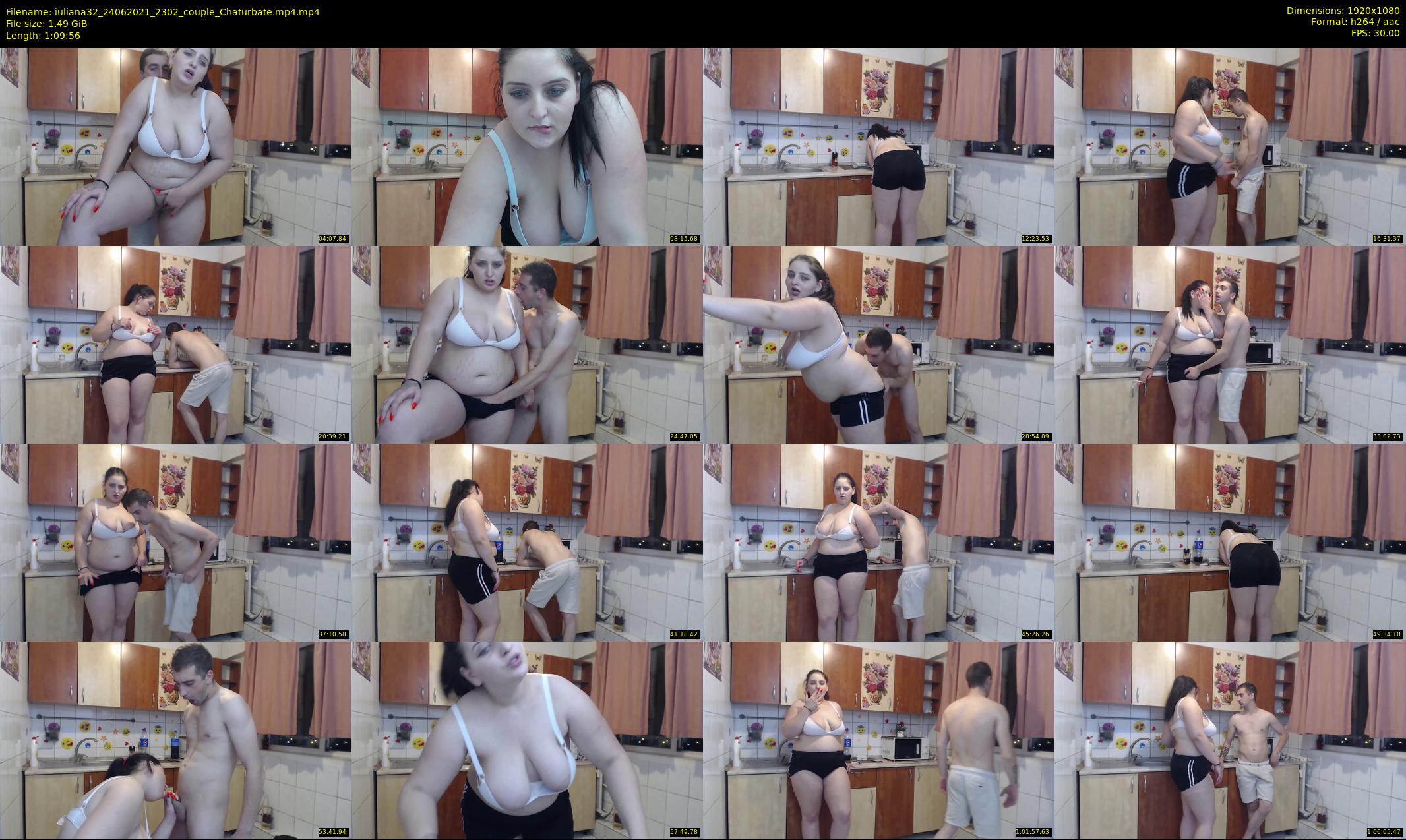 iuliana32 — 70 minute Chaturbate couple cam show recording, 1080p, Jun 24, 2021