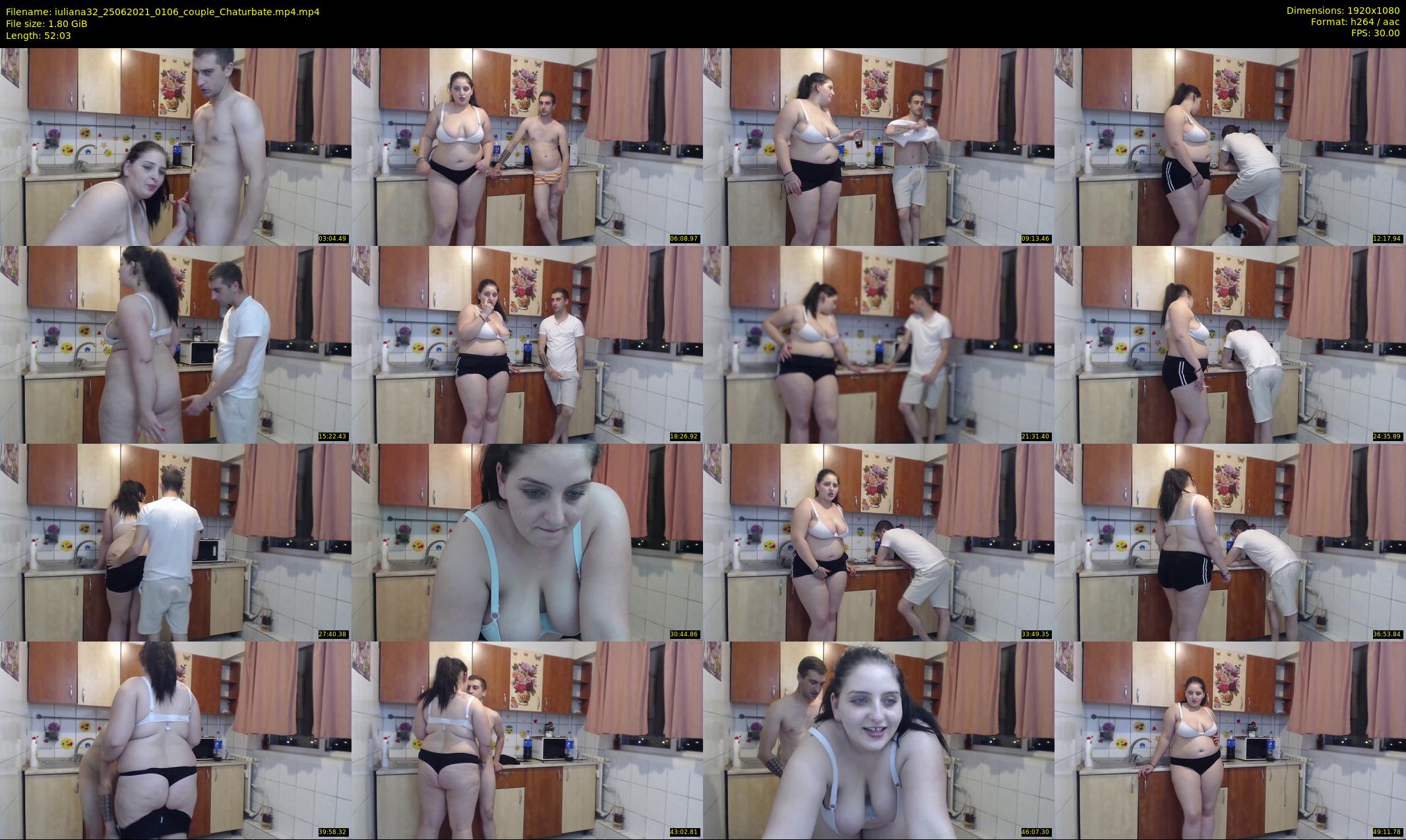 iuliana32 — 53 minute Chaturbate couple cam show recording, 1080p, Jun 25, 2021