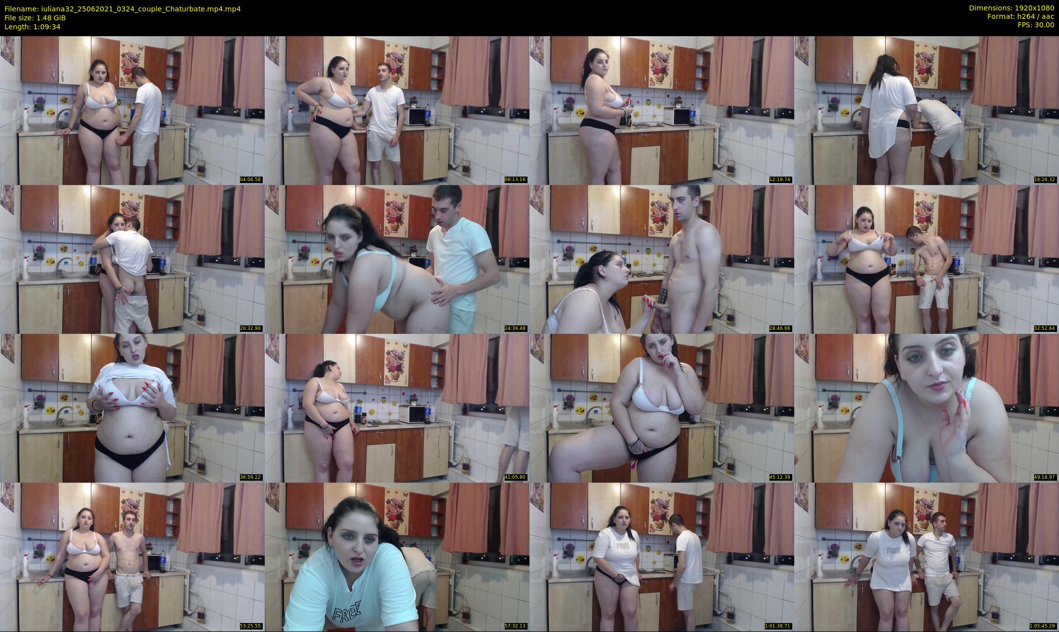 iuliana32 — 70 minute Chaturbate couple cam show recording, 1080p, Jun 25, 2021