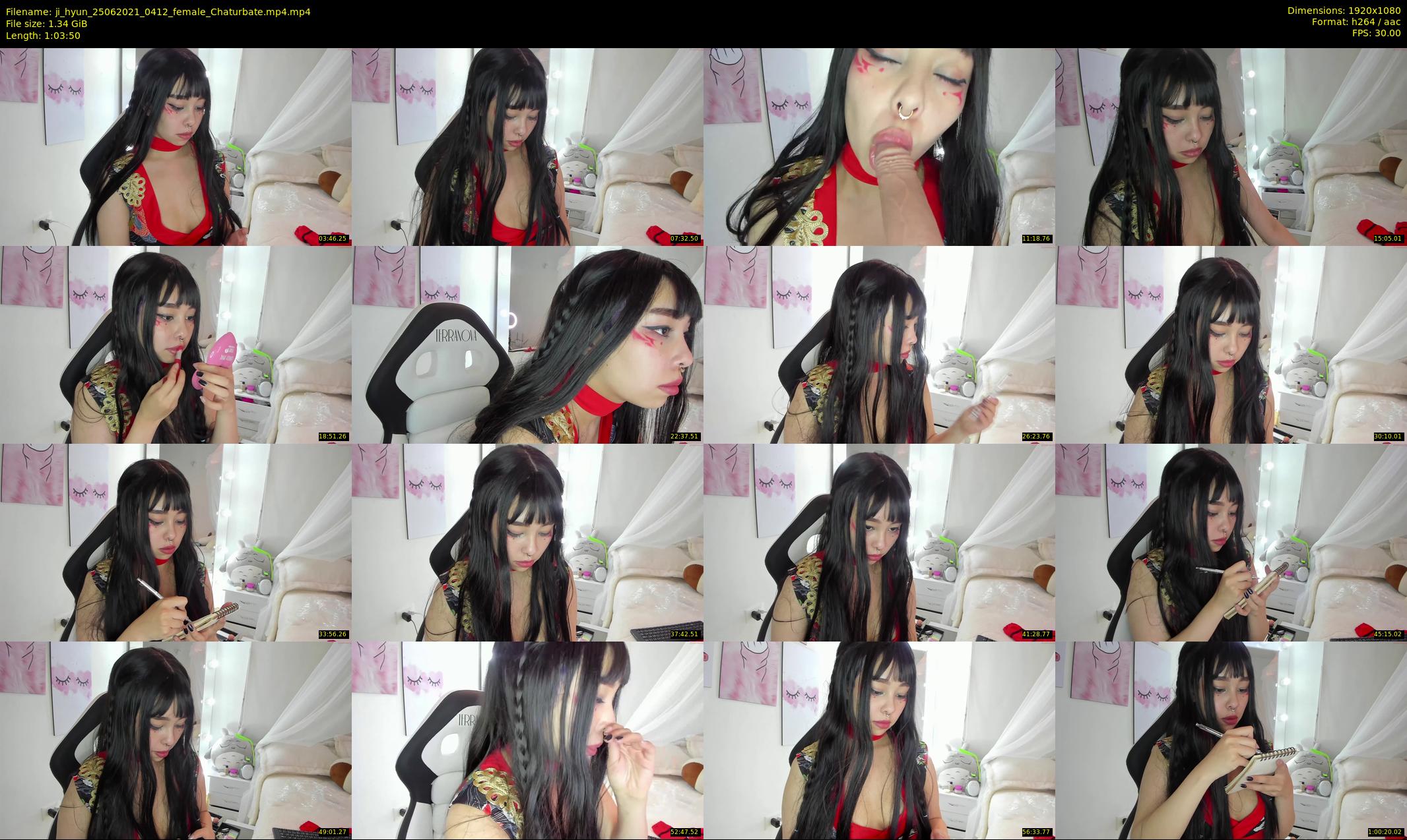 ji_hyun — 64 minute Chaturbate female cam show recording, 1080p, Jun 25, 2021