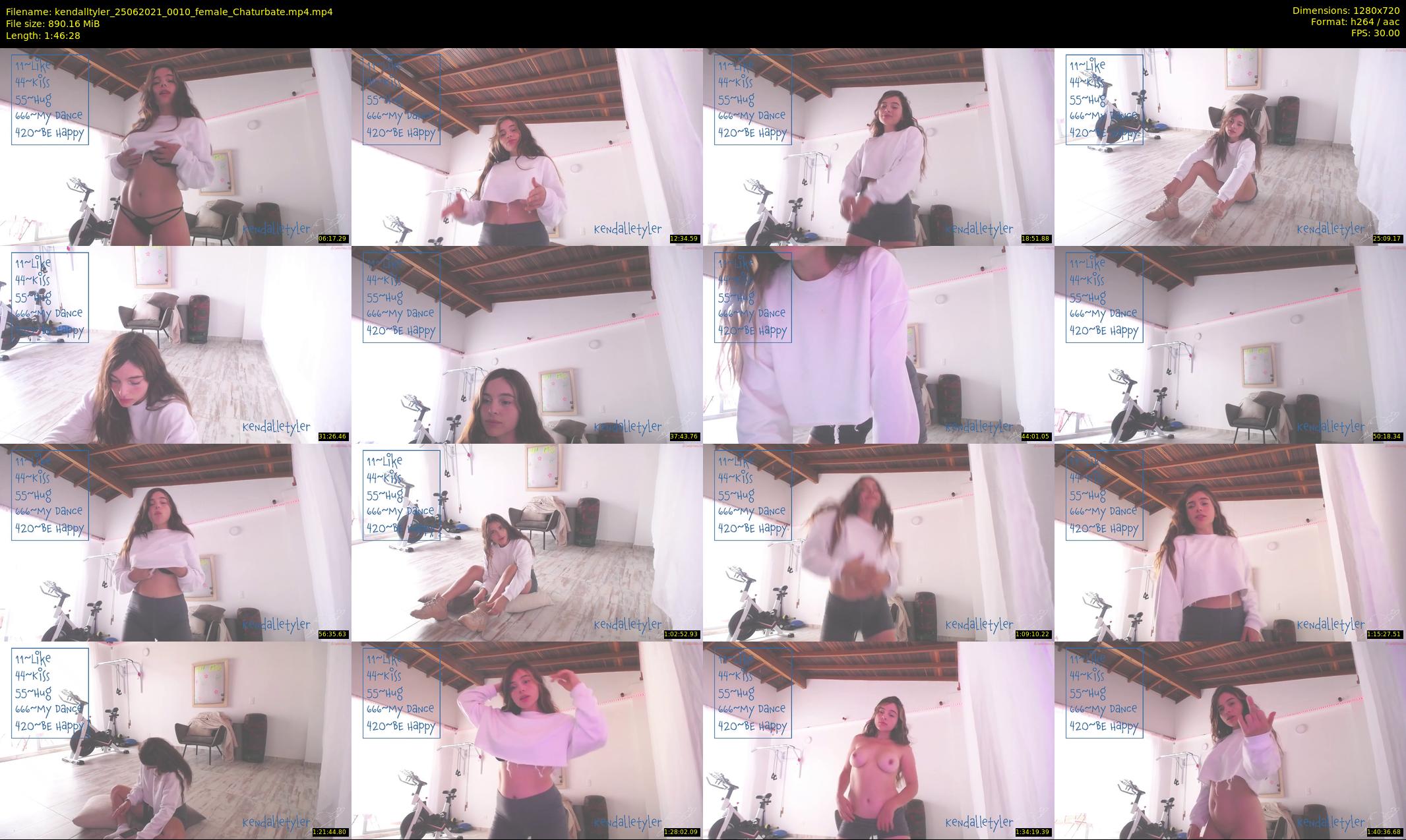 kendalltyler — 107 minute Chaturbate female cam show recording, 720p, Jun 25, 2021