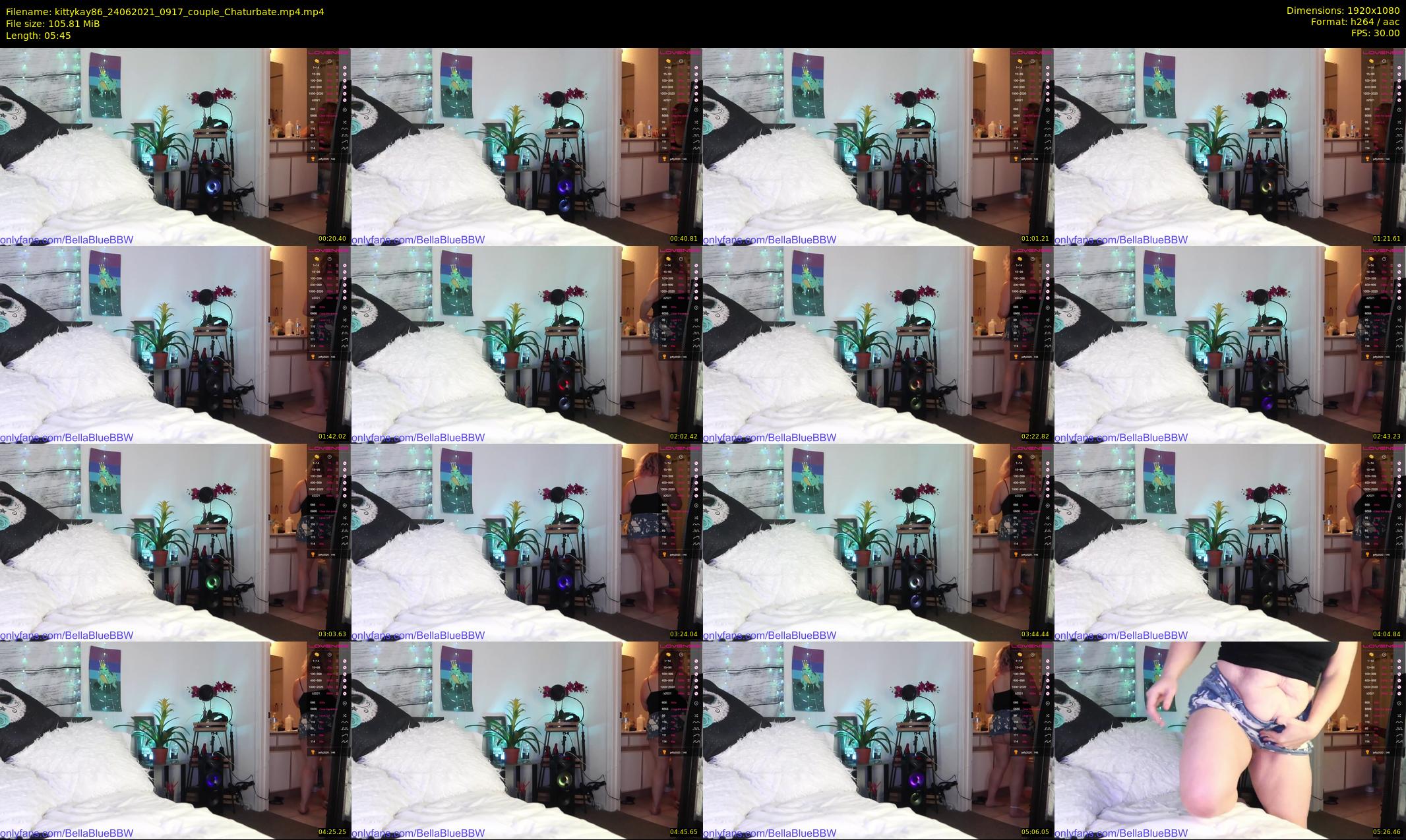 kittykay86 — 6 minute Chaturbate female cam show recording, 1080p, Jun 24, 2021