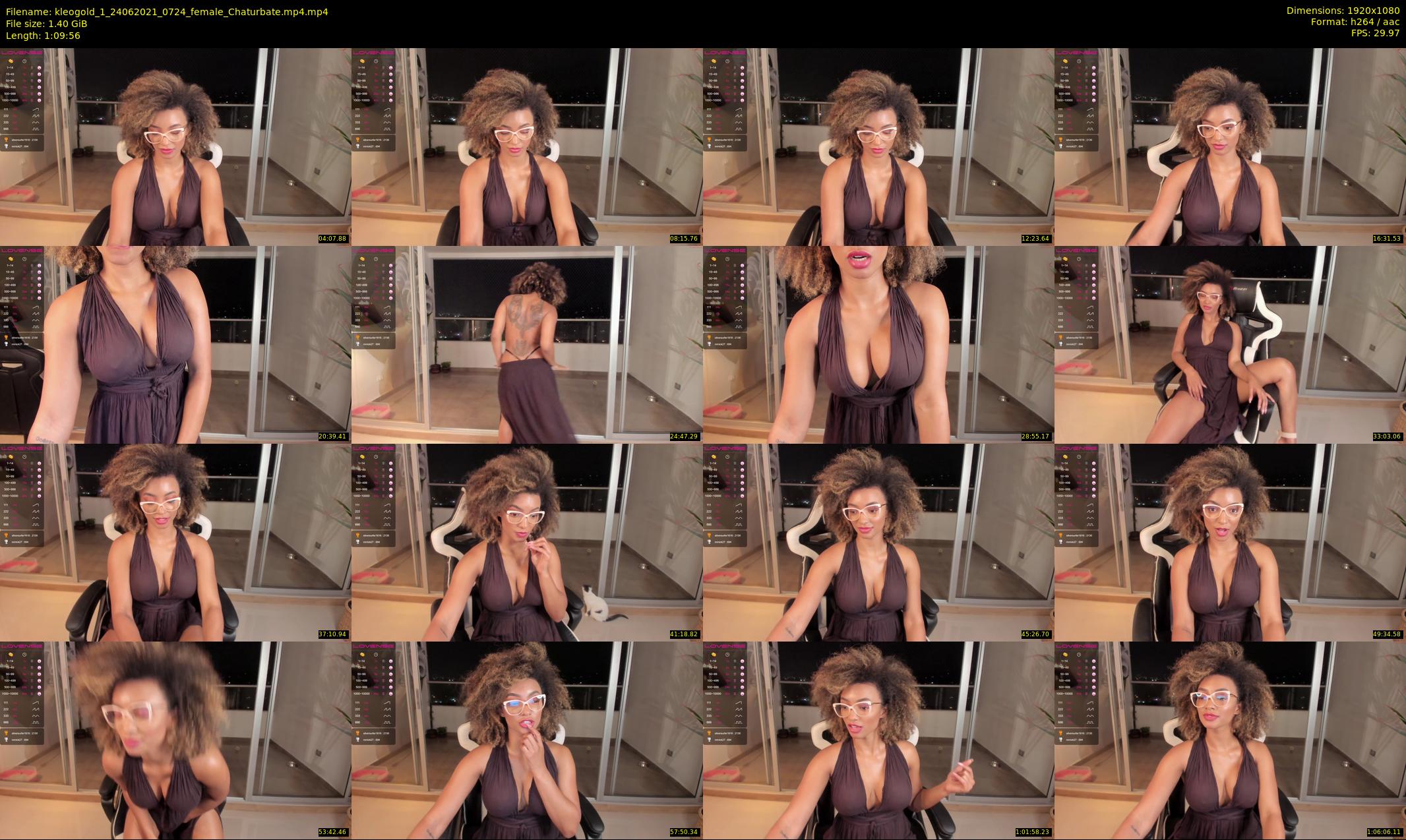 kleogold_1 — 70 minute Chaturbate female cam show recording, 1080p, Jun 24, 2021
