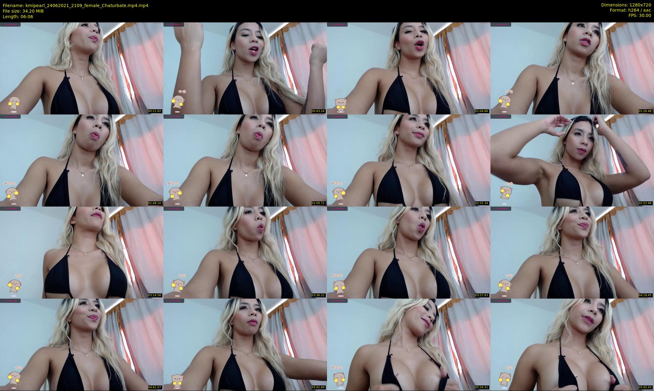 kmipearl — 7 minute Chaturbate female cam show recording, 720p, Jun 24, 2021