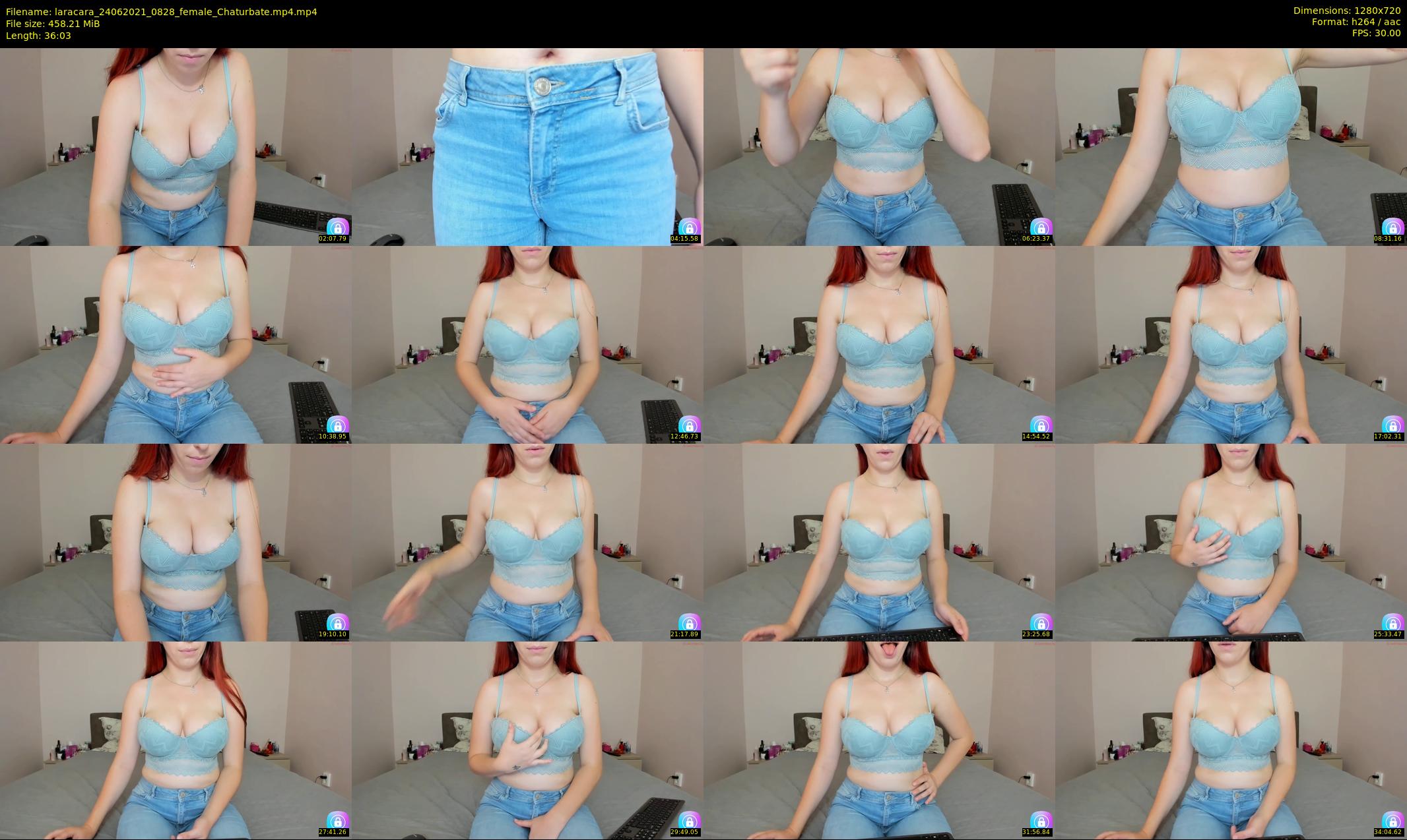 laracara — 37 minute Chaturbate female cam show recording, 720p, Jun 24, 2021