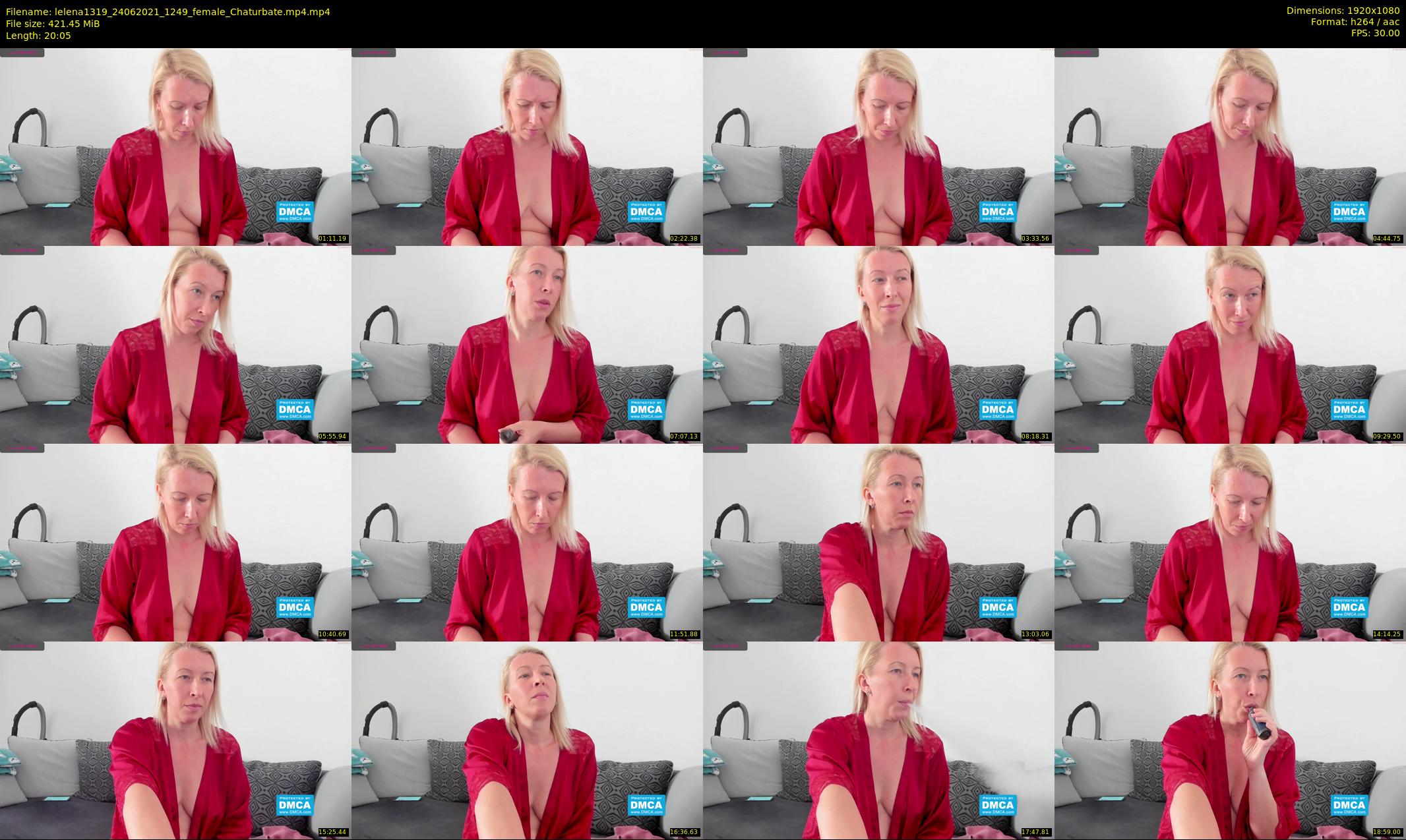 lelena1319 — 21 minute Chaturbate female cam show recording, 1080p, Jun 24, 2021