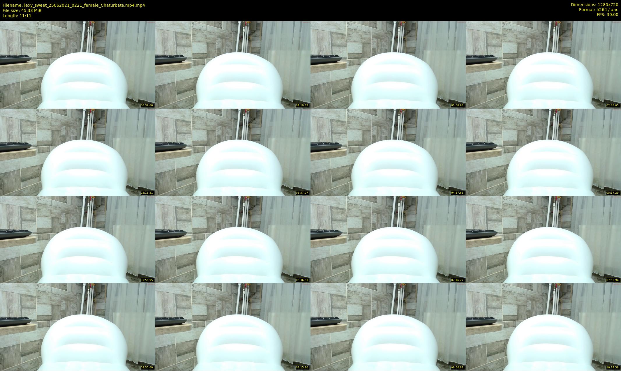 lexy_sweet — 12 minute Chaturbate female cam show recording, 720p, Jun 25, 2021