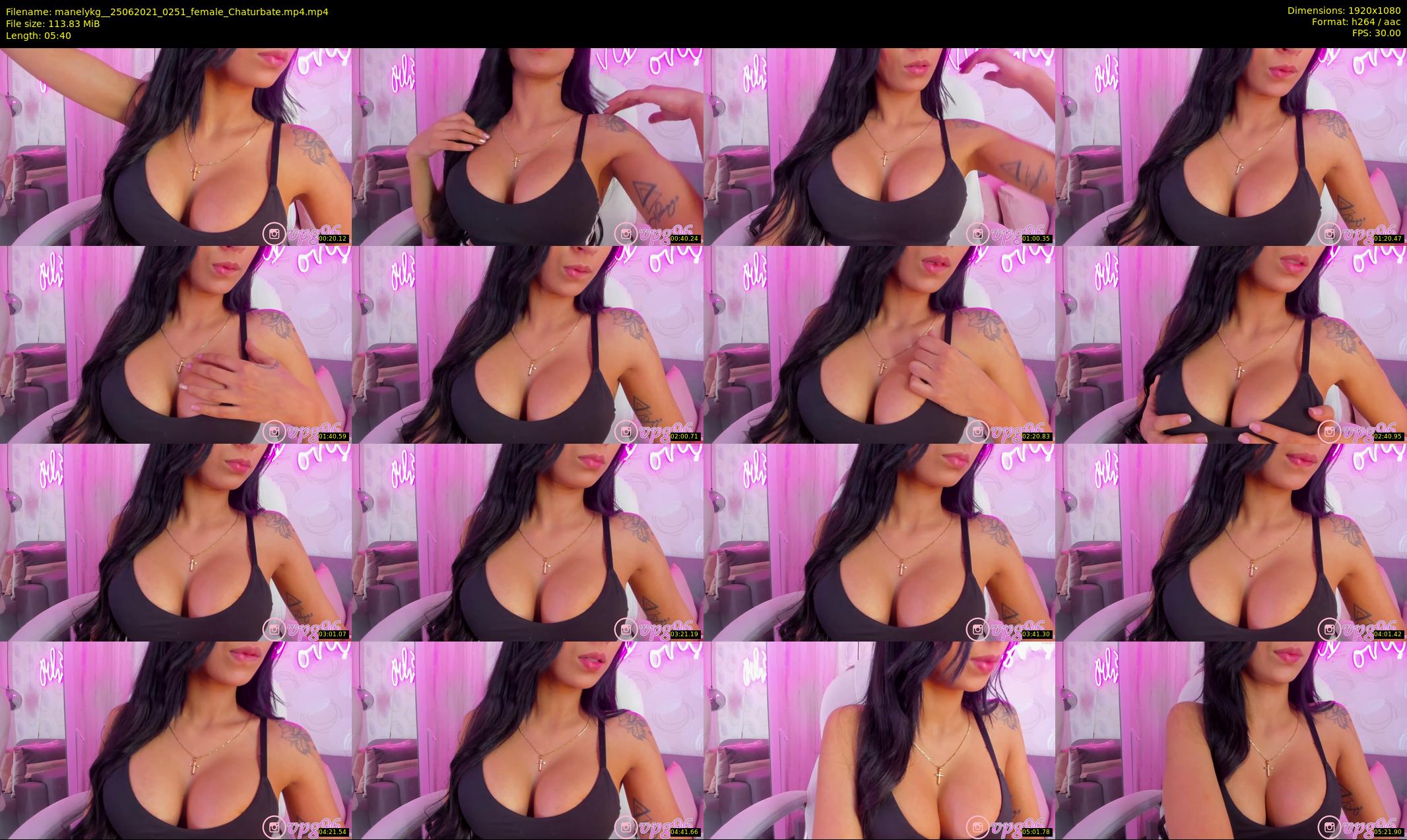 manelykg_ — 6 minute Chaturbate female cam show recording, 1080p, Jun 25, 2021