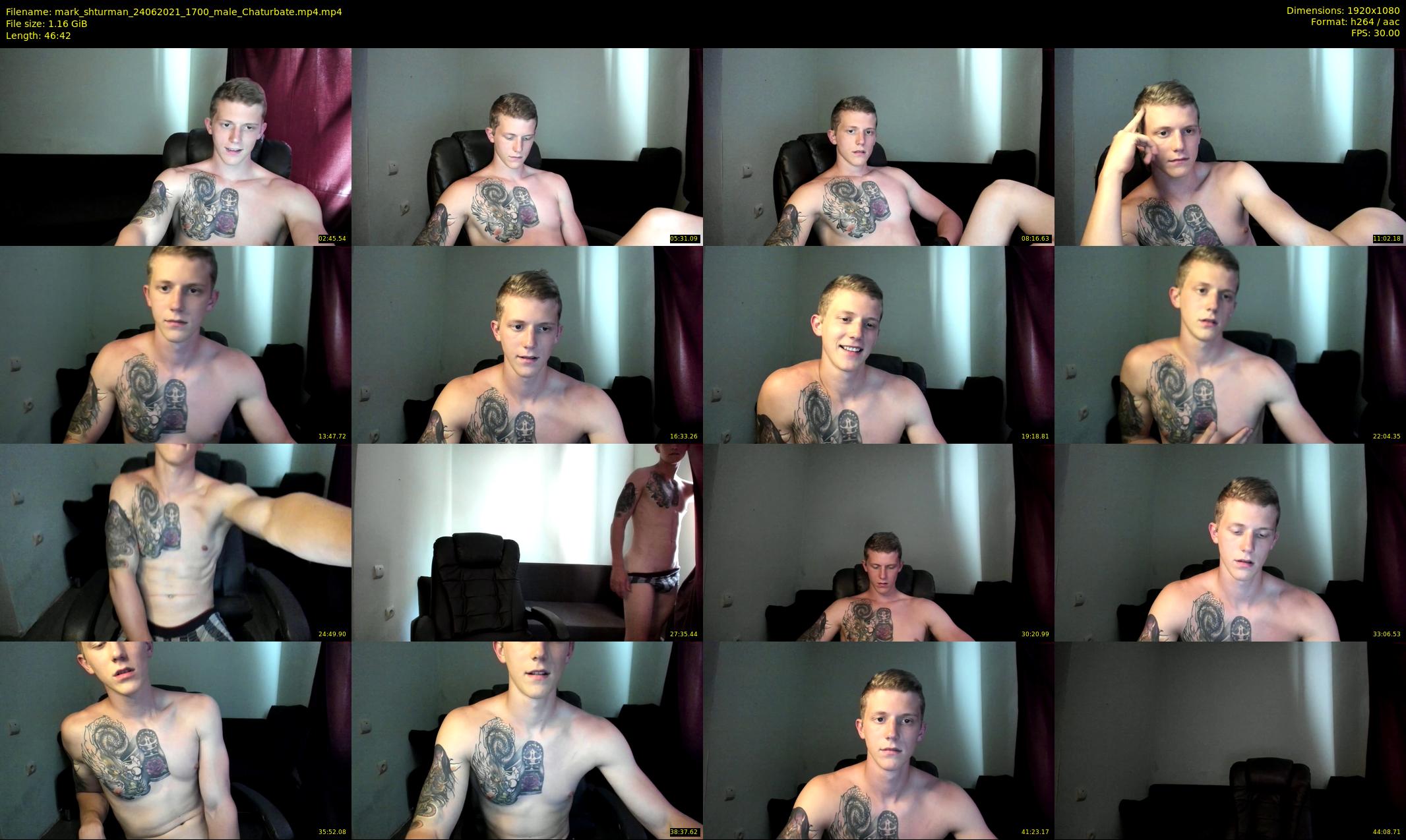 mark_shturman — 47 minute Chaturbate male cam show recording, 1080p, Jun 24, 2021