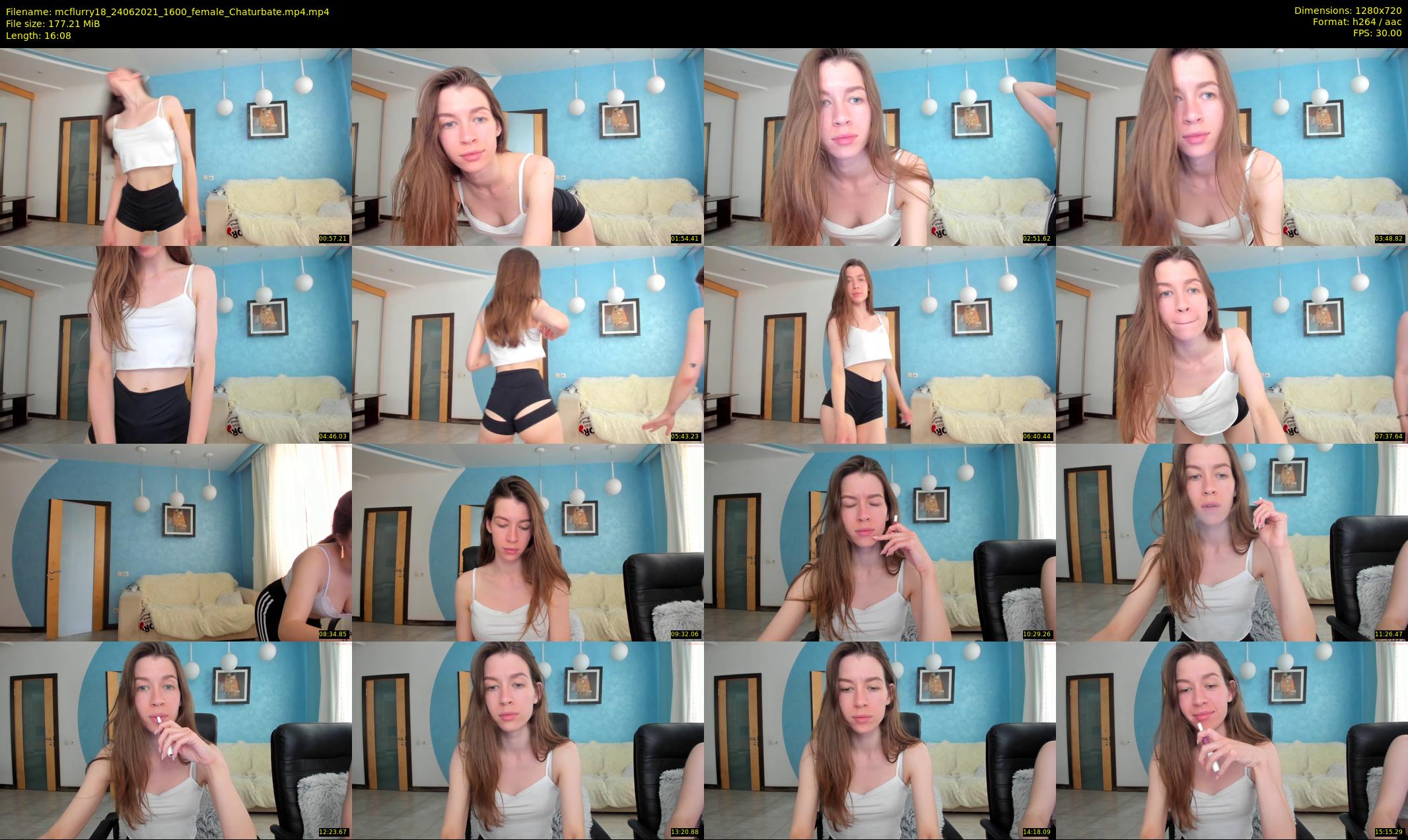mcflurry18 — 17 minute Chaturbate female cam show recording, 720p, Jun 24, 2021