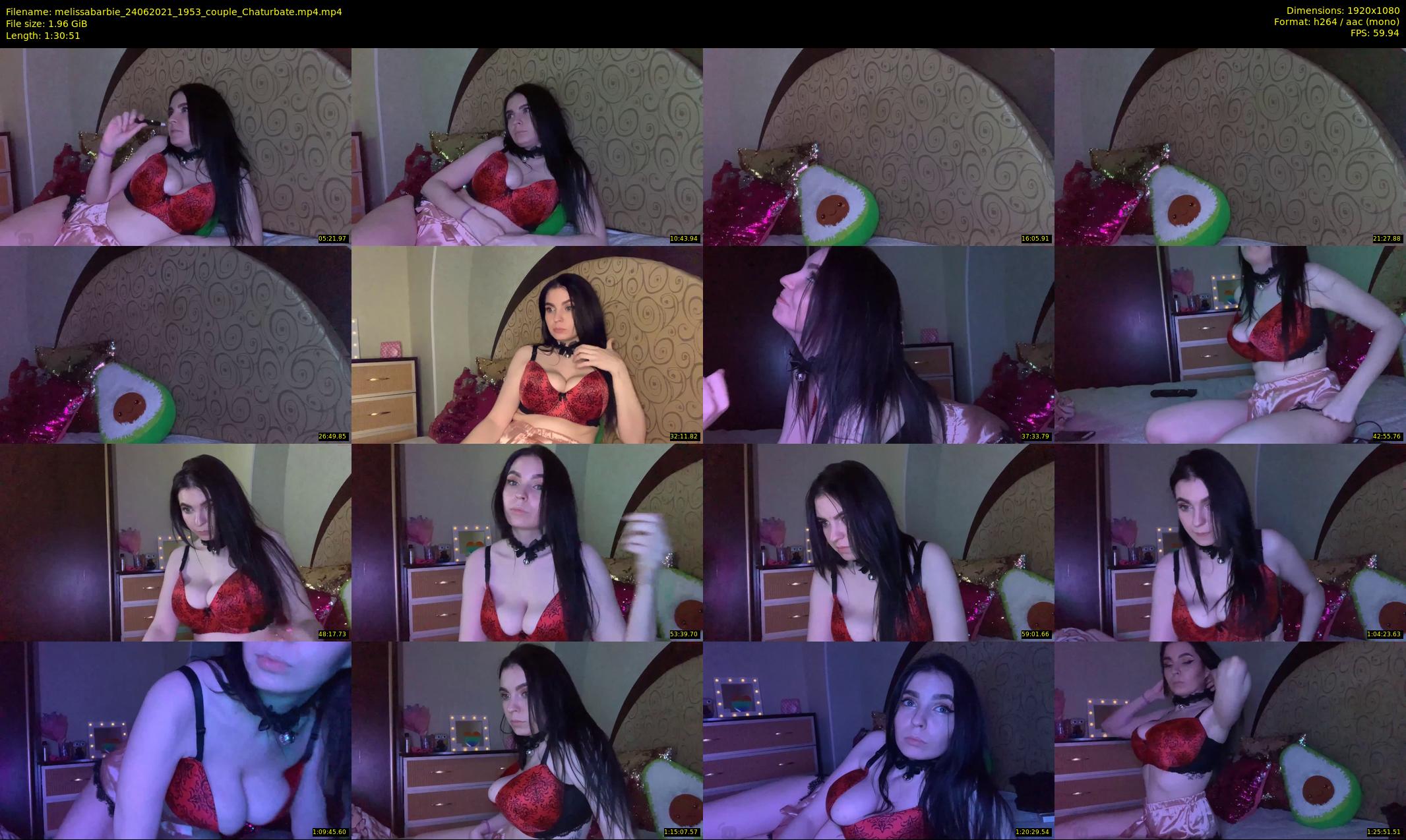 melissabarbie — 91 minute Chaturbate couple cam show recording, 1080p, Jun 24, 2021