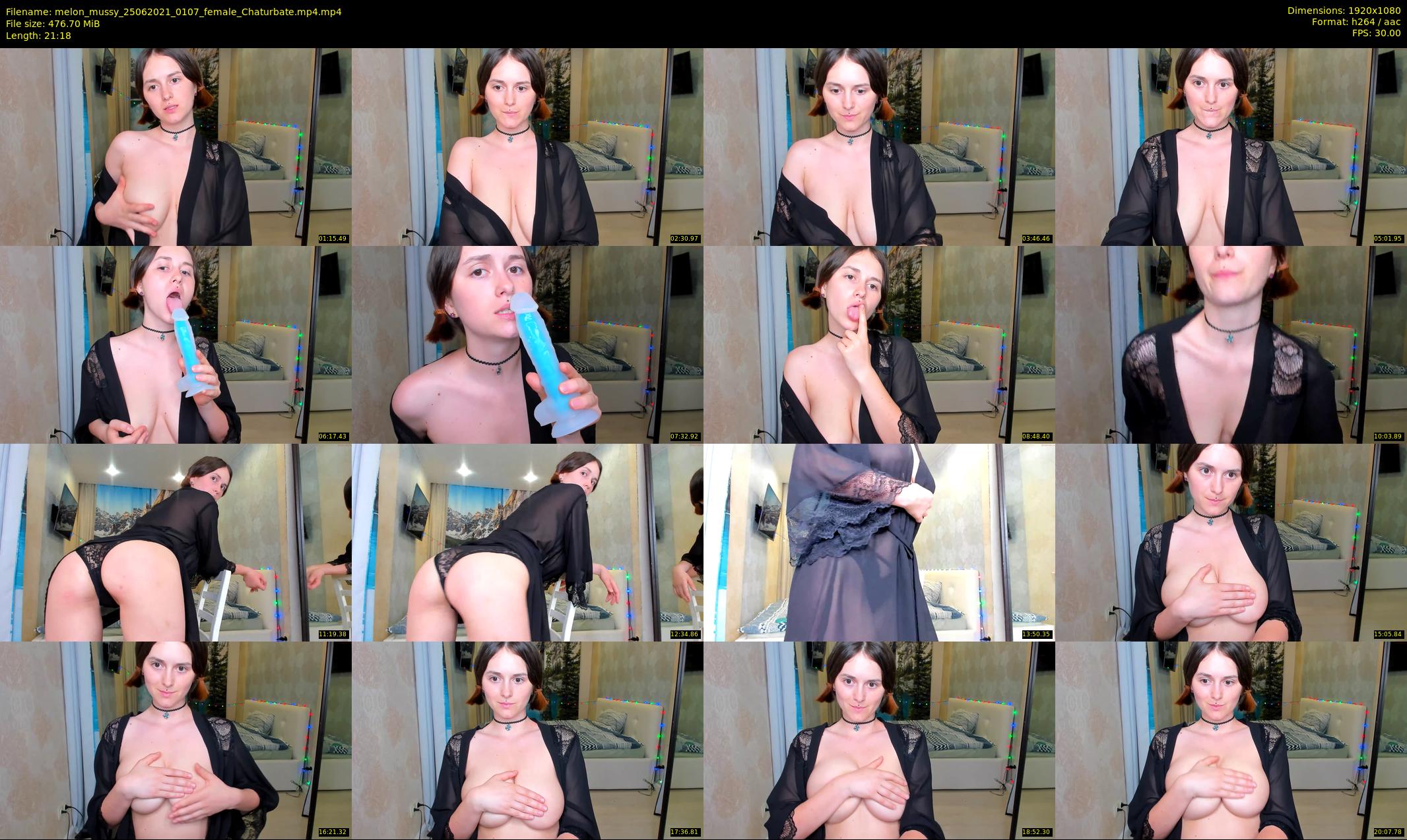 melon_mussy — 22 minute Chaturbate female cam show recording, 1080p, Jun 25, 2021