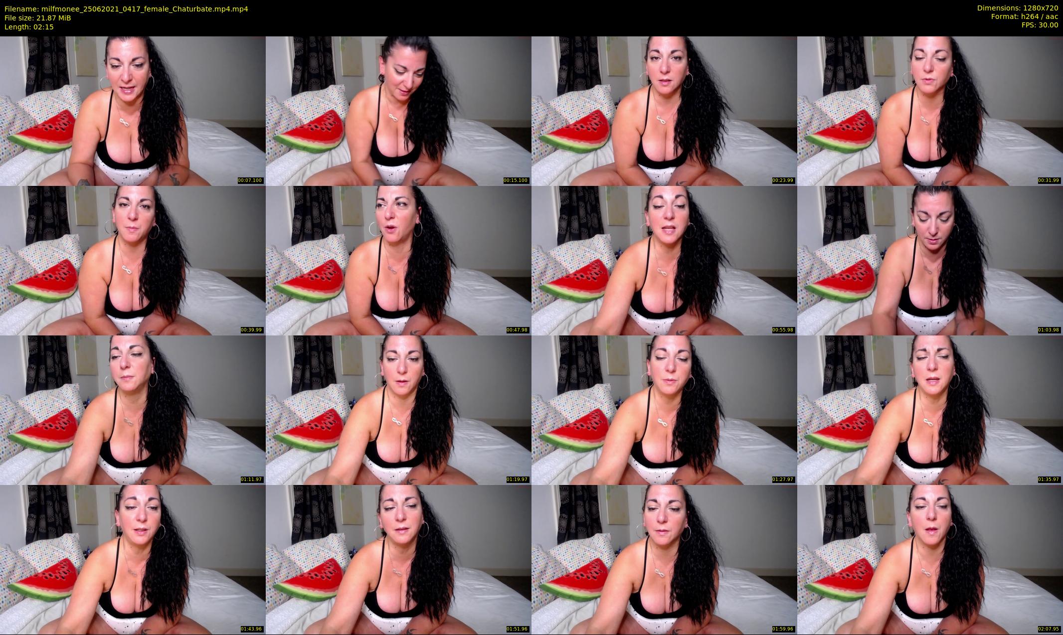 milfmonee — 3 minute Chaturbate female cam show recording, 720p, Jun 25, 2021