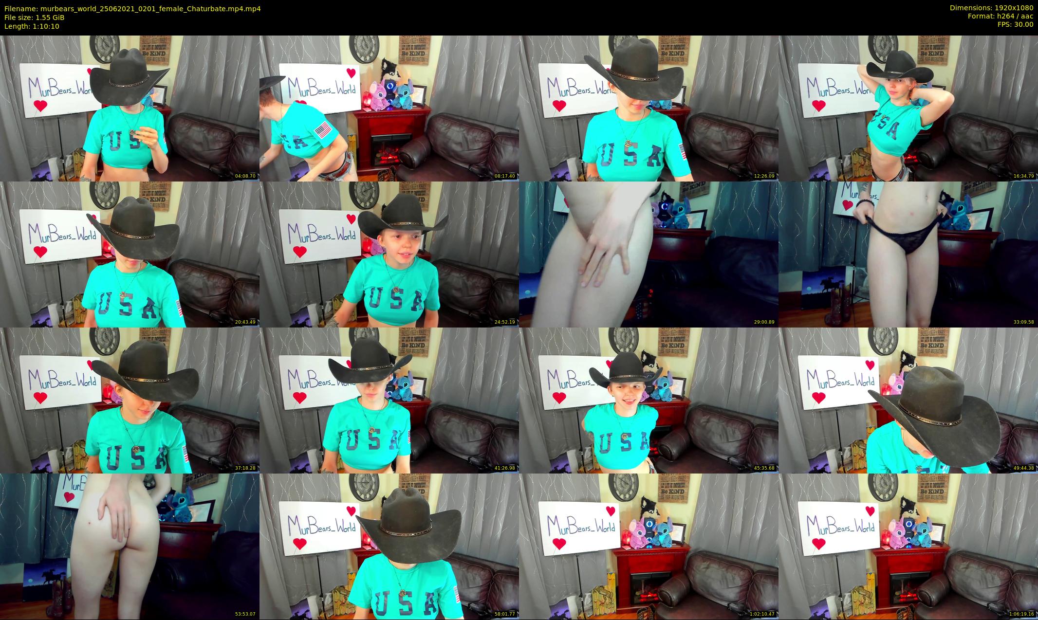 murbears_world — 71 minute Chaturbate female cam show recording, 1080p, Jun 25, 2021