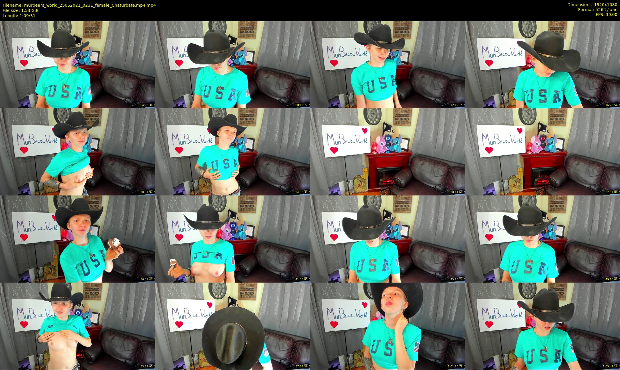 murbears_world — 70 minute Chaturbate female cam show recording, 1080p, Jun 25, 2021