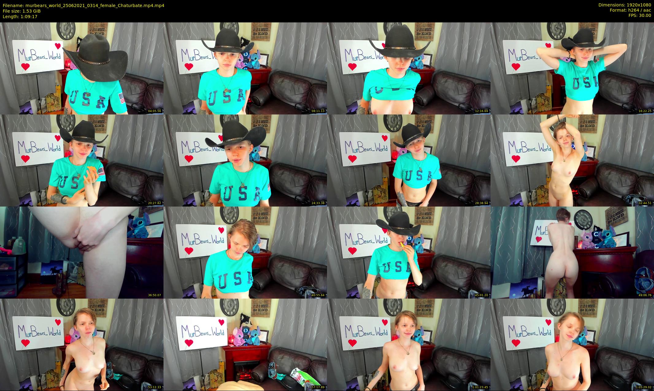 murbears_world — 70 minute Chaturbate female cam show recording, 1080p, Jun 25, 2021
