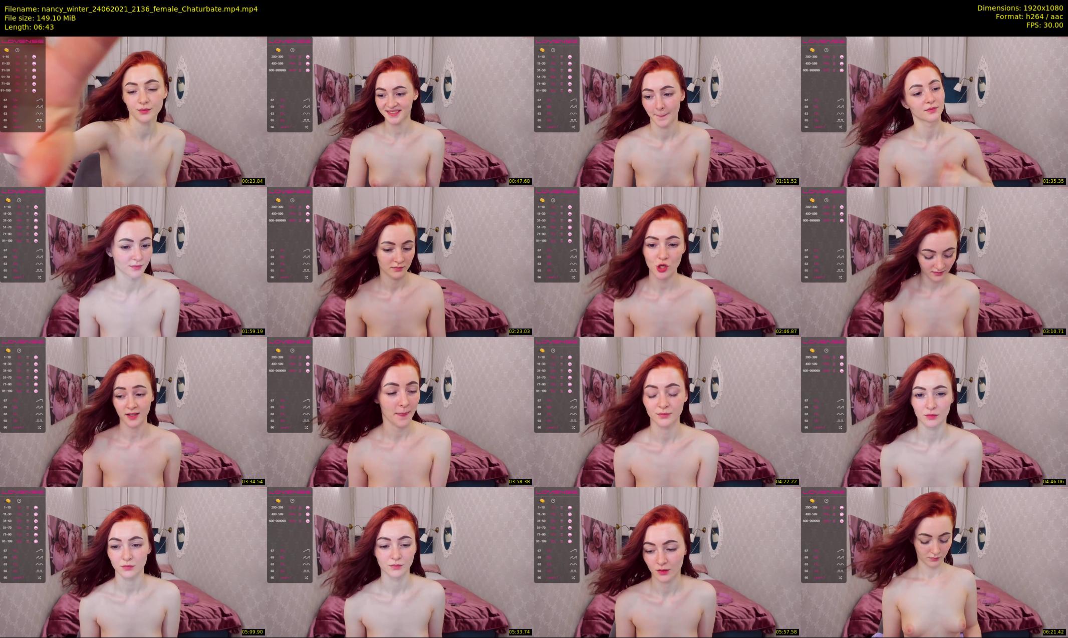 nancy_winter — 7 minute Chaturbate female cam show recording, 1080p, Jun 24, 2021