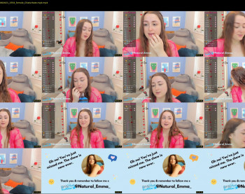 natural_british_emma — 23 minute Chaturbate female cam show recording, 1080p, Jun 24, 2021