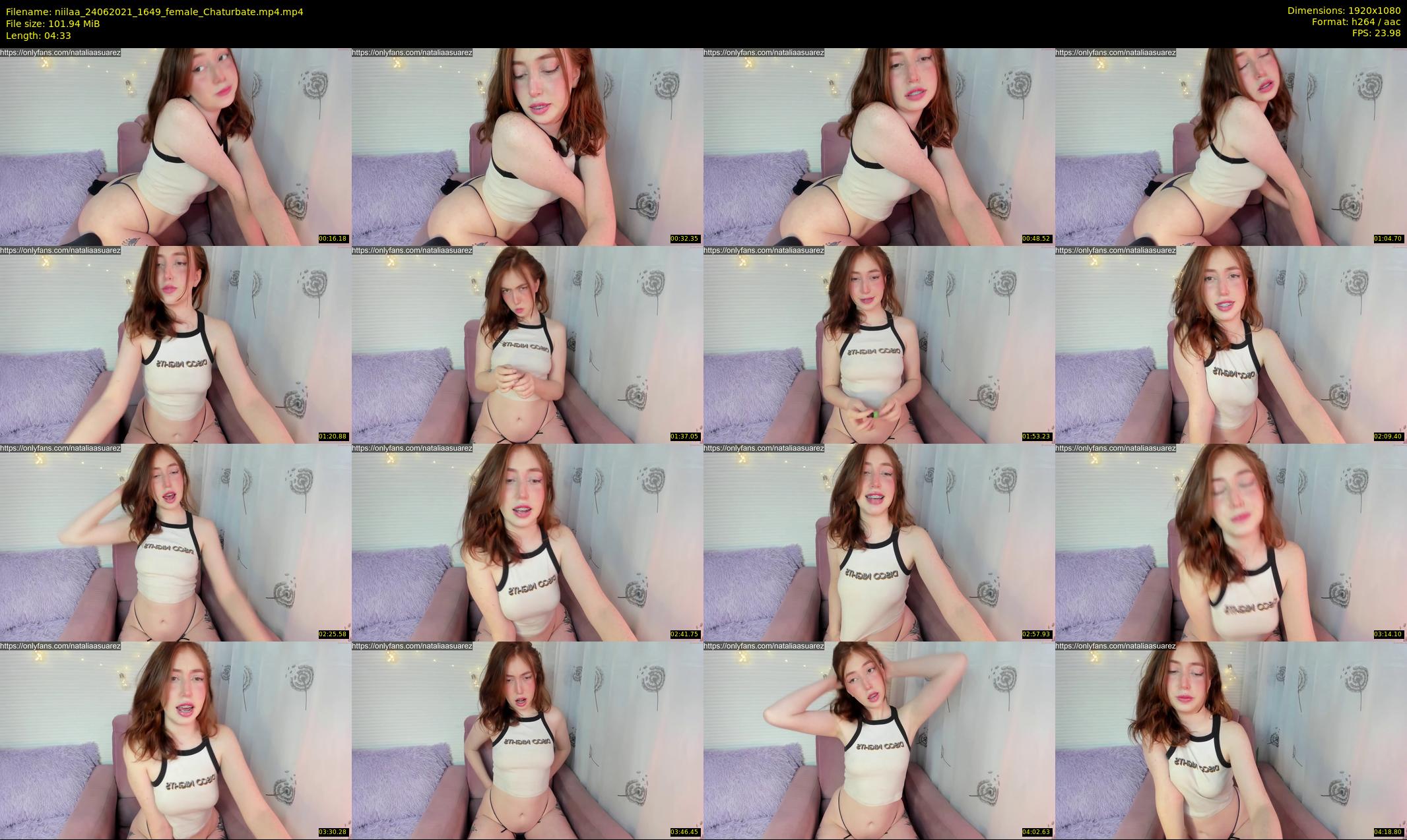 niilaa — 5 minute Chaturbate female cam show recording, 1080p, Jun 24, 2021