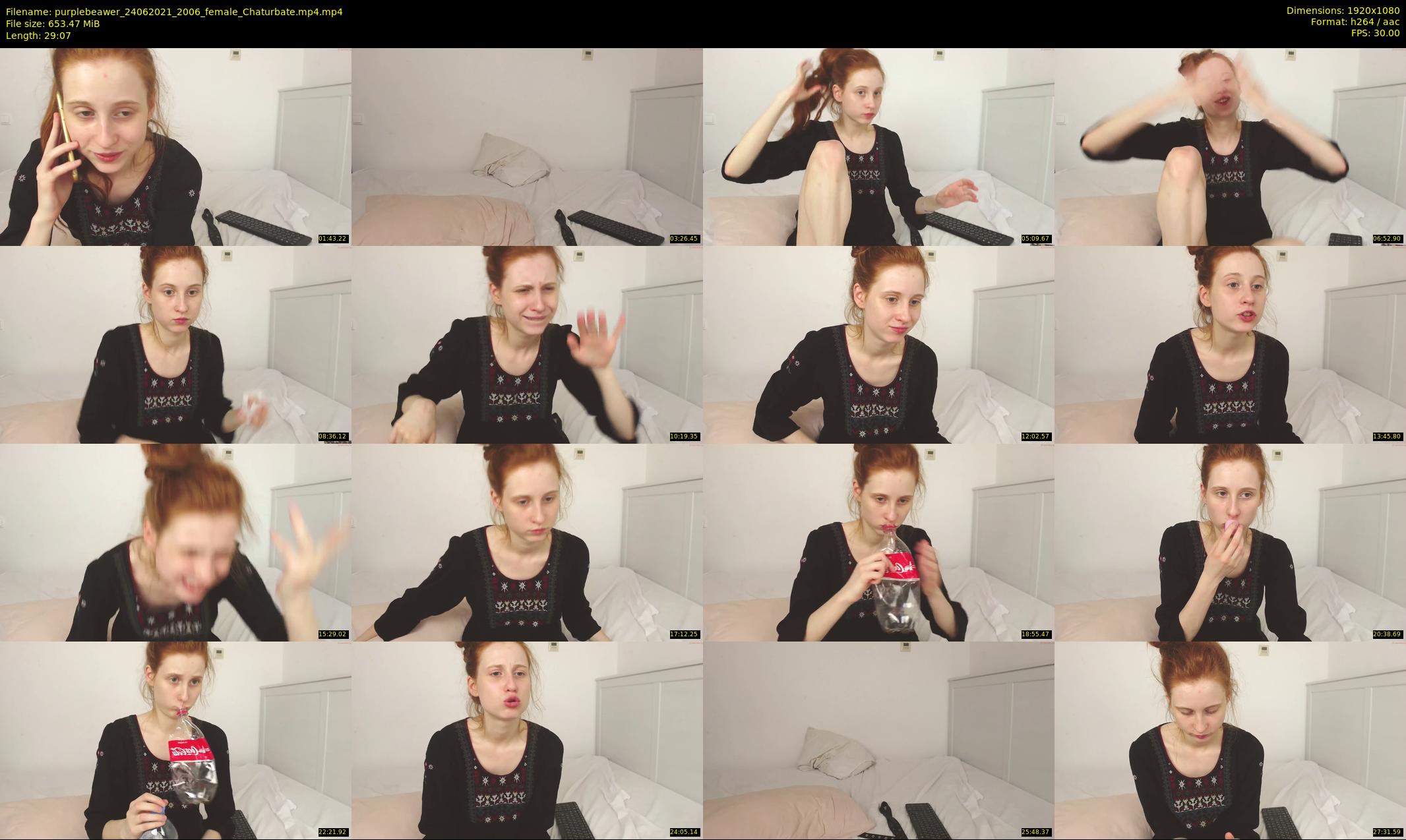 purplebeawer — 30 minute Chaturbate female cam show recording, 1080p, Jun 24, 2021