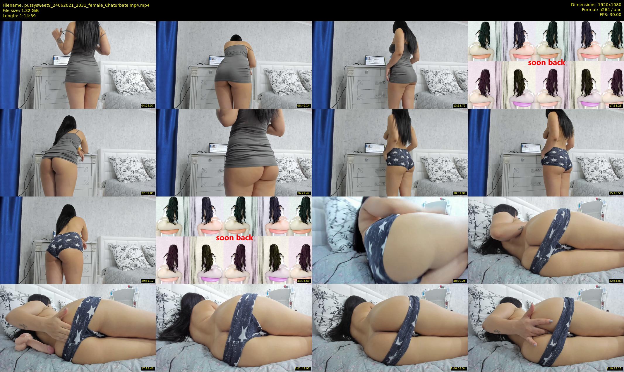 pussysweet9 — 75 minute Chaturbate female cam show recording, 1080p, Jun 24, 2021